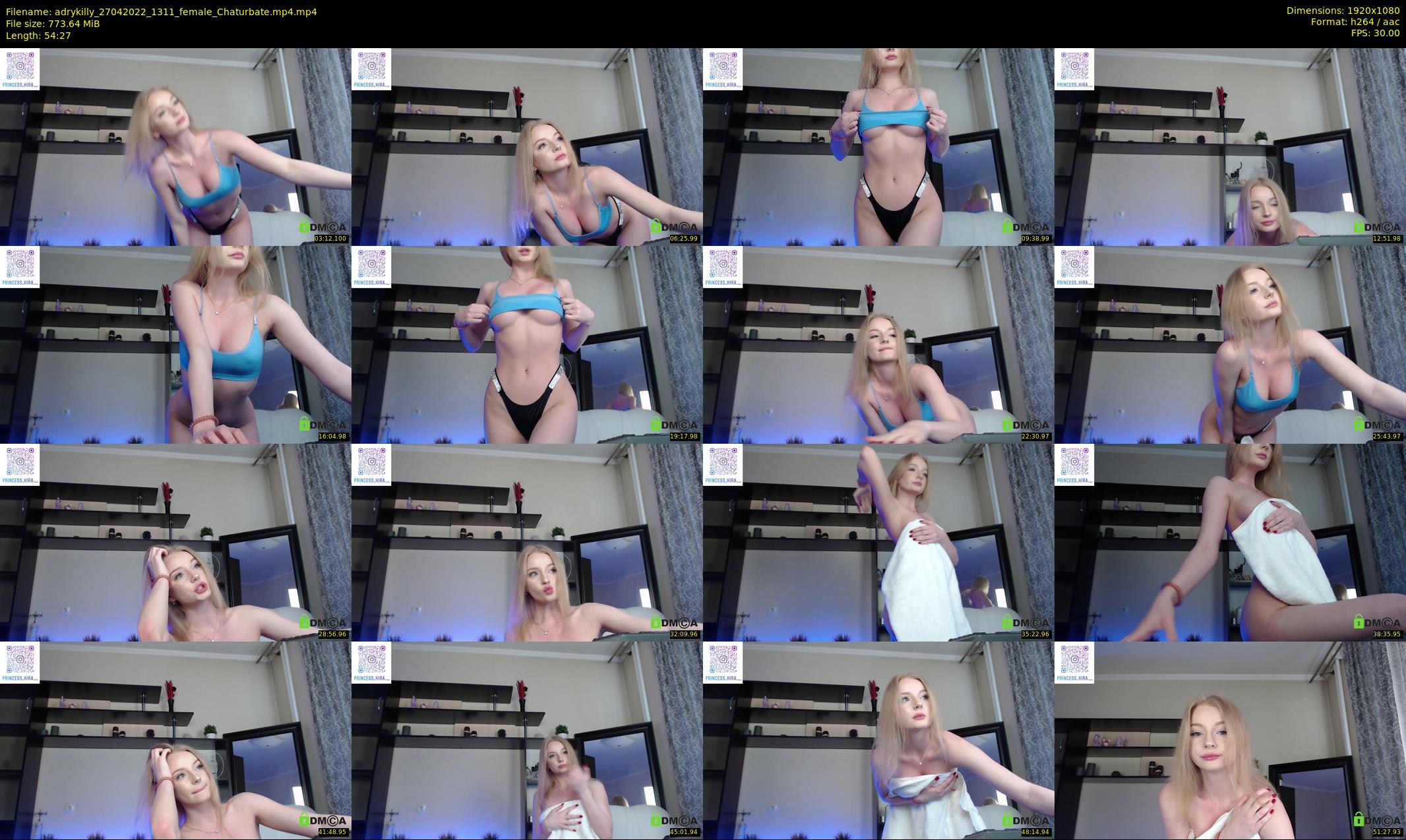 adrykilly — 55 minute Chaturbate female cam show recording, 1080p, Apr 27, 2022