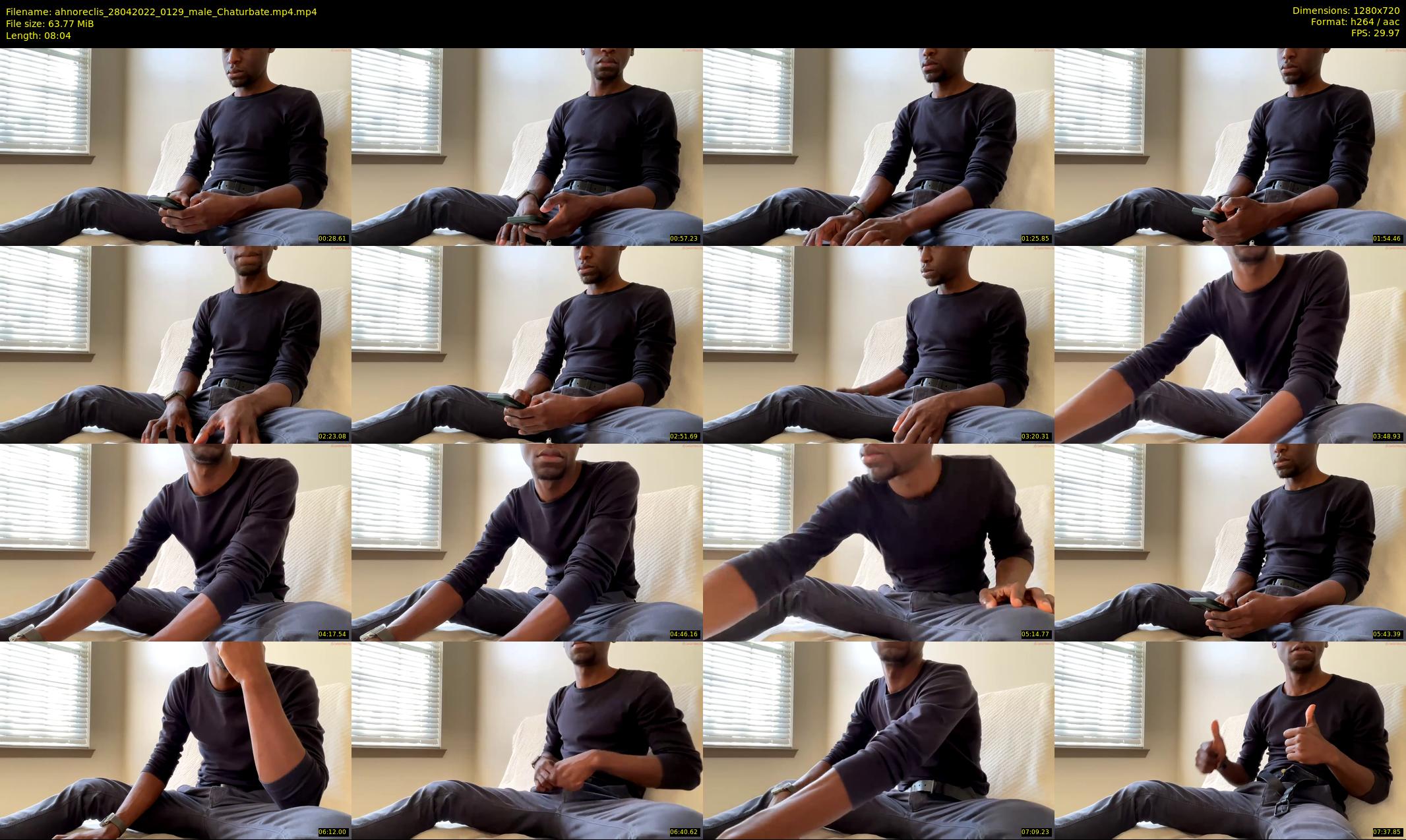 ahnoreclis — 9 minute Chaturbate male cam show recording, 720p, Apr 28, 2022