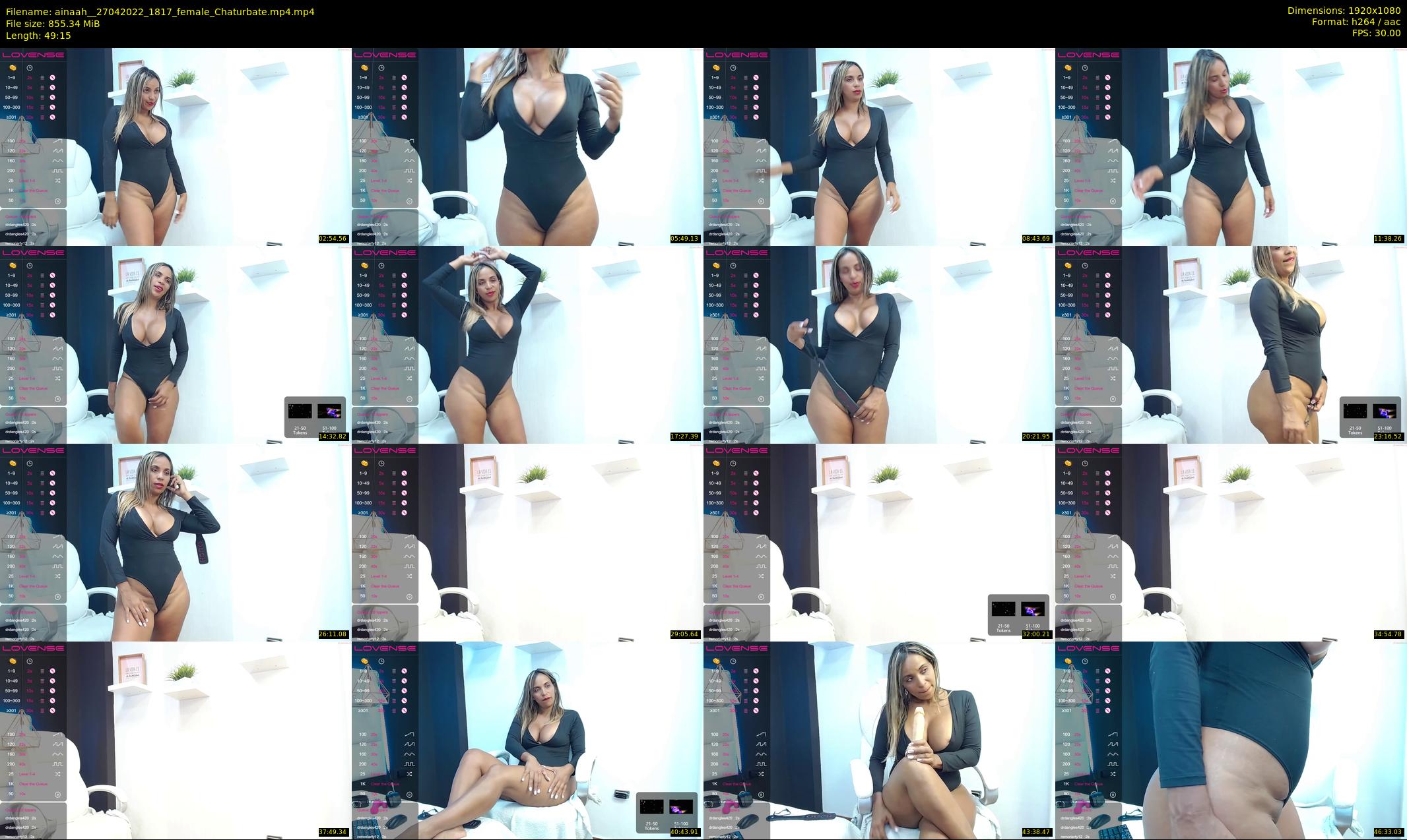ainaah_ — 50 minute Chaturbate female cam show recording, 1080p, Apr 27, 2022