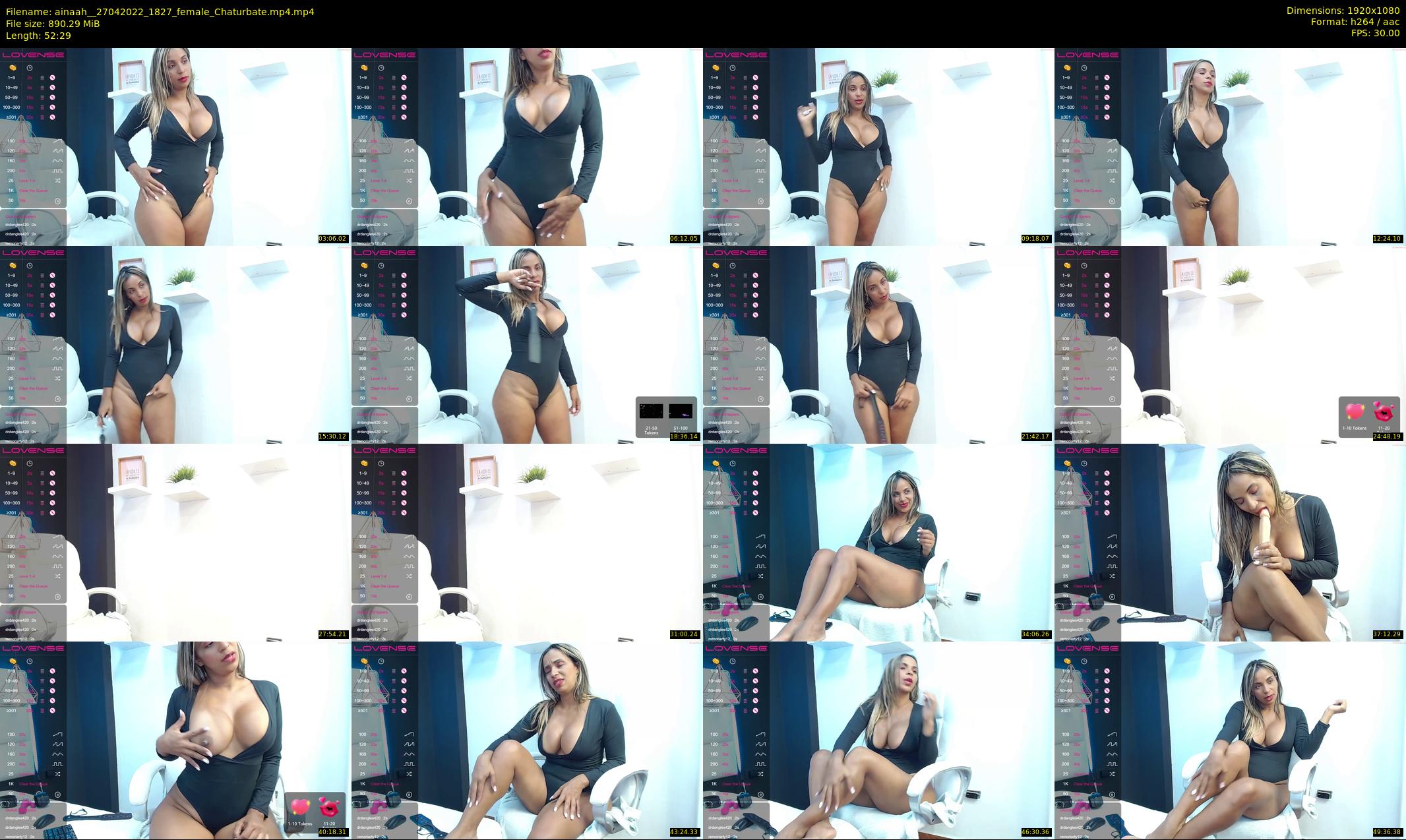 ainaah_ — 53 minute Chaturbate female cam show recording, 1080p, Apr 27, 2022