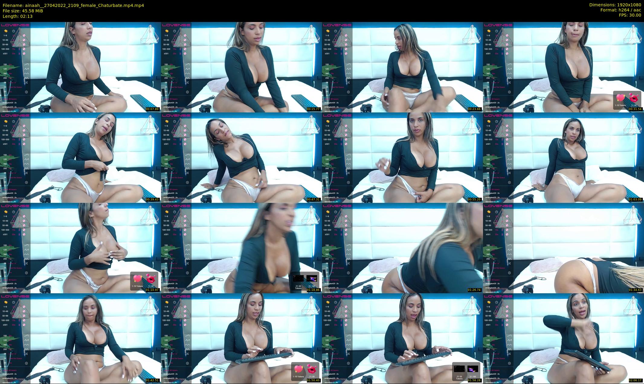 ainaah_ — 3 minute Chaturbate female cam show recording, 1080p, Apr 27, 2022