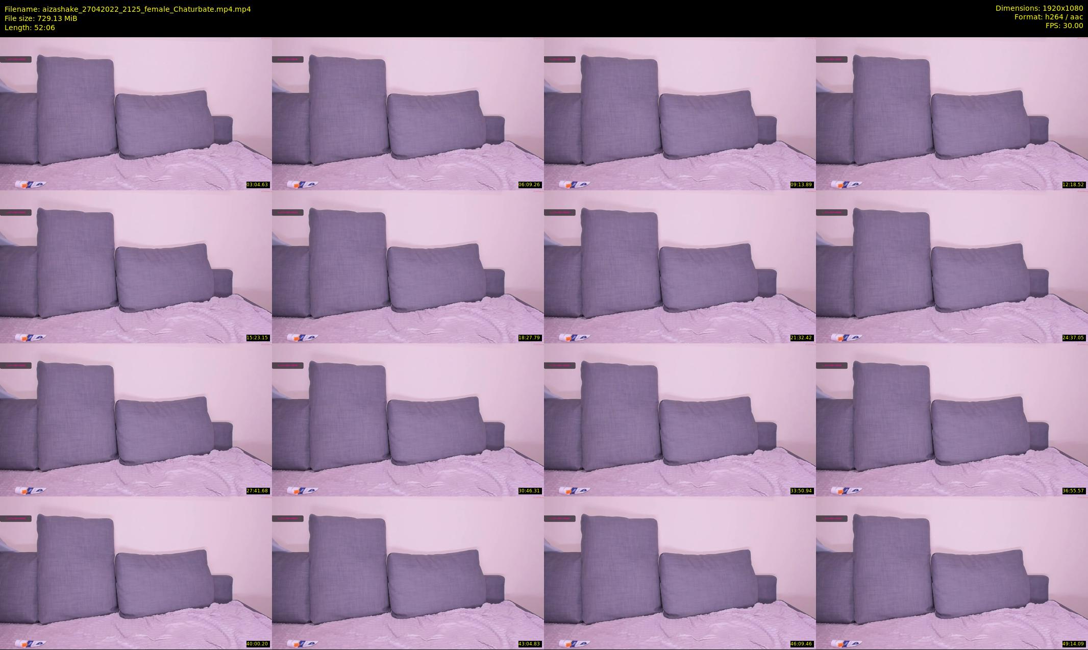aizashake — 53 minute Chaturbate female cam show recording, 1080p, Apr 27, 2022