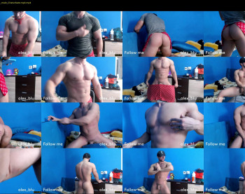 alex_blu — 54 minute Chaturbate male cam show recording, 1080p, Apr 27, 2022