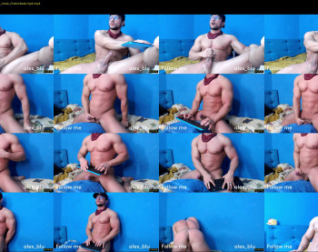alex_blu — 45 minute Chaturbate male cam show recording, 1080p, Apr 27, 2022