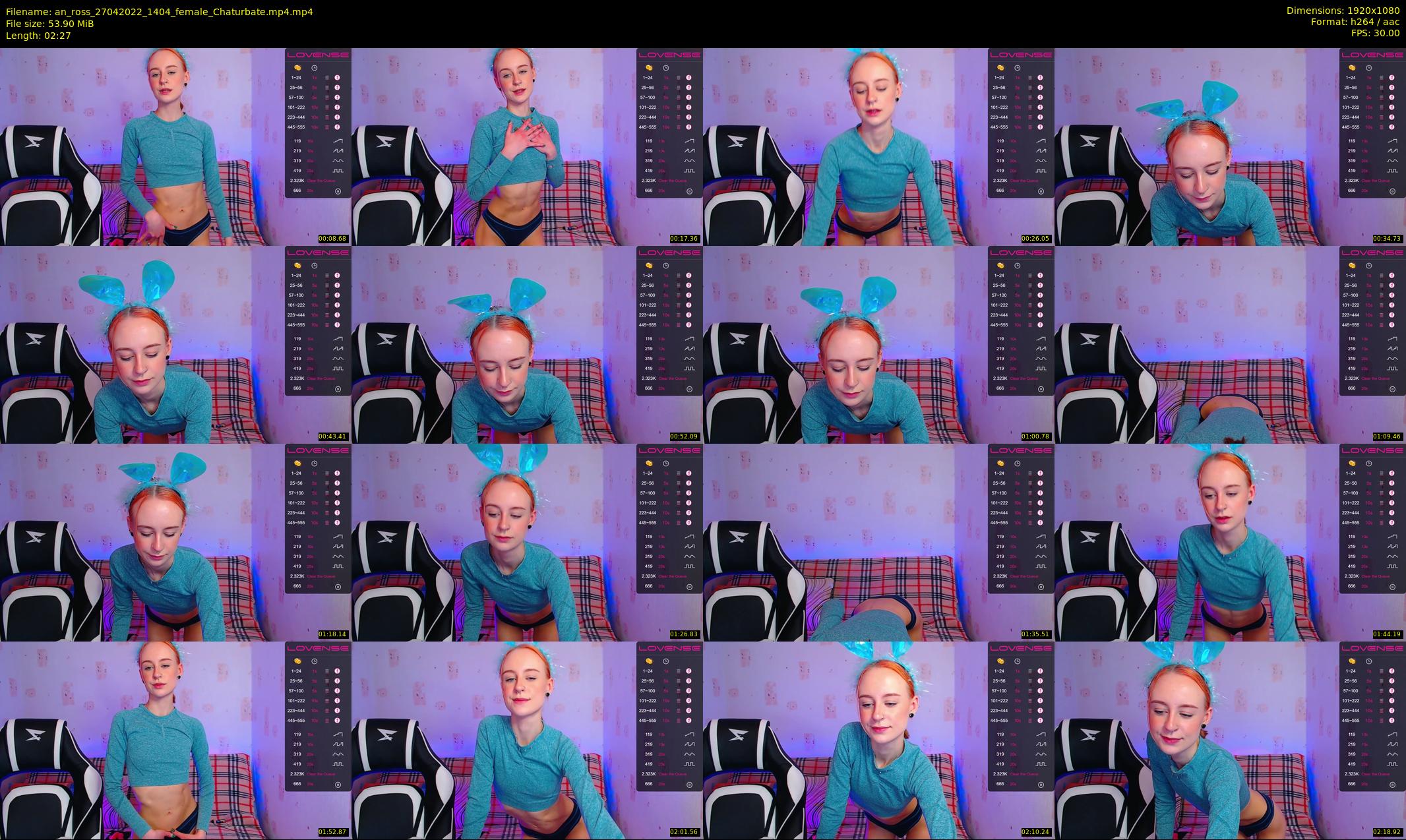 an_ross — 3 minute Chaturbate female cam show recording, 1080p, Apr 27, 2022