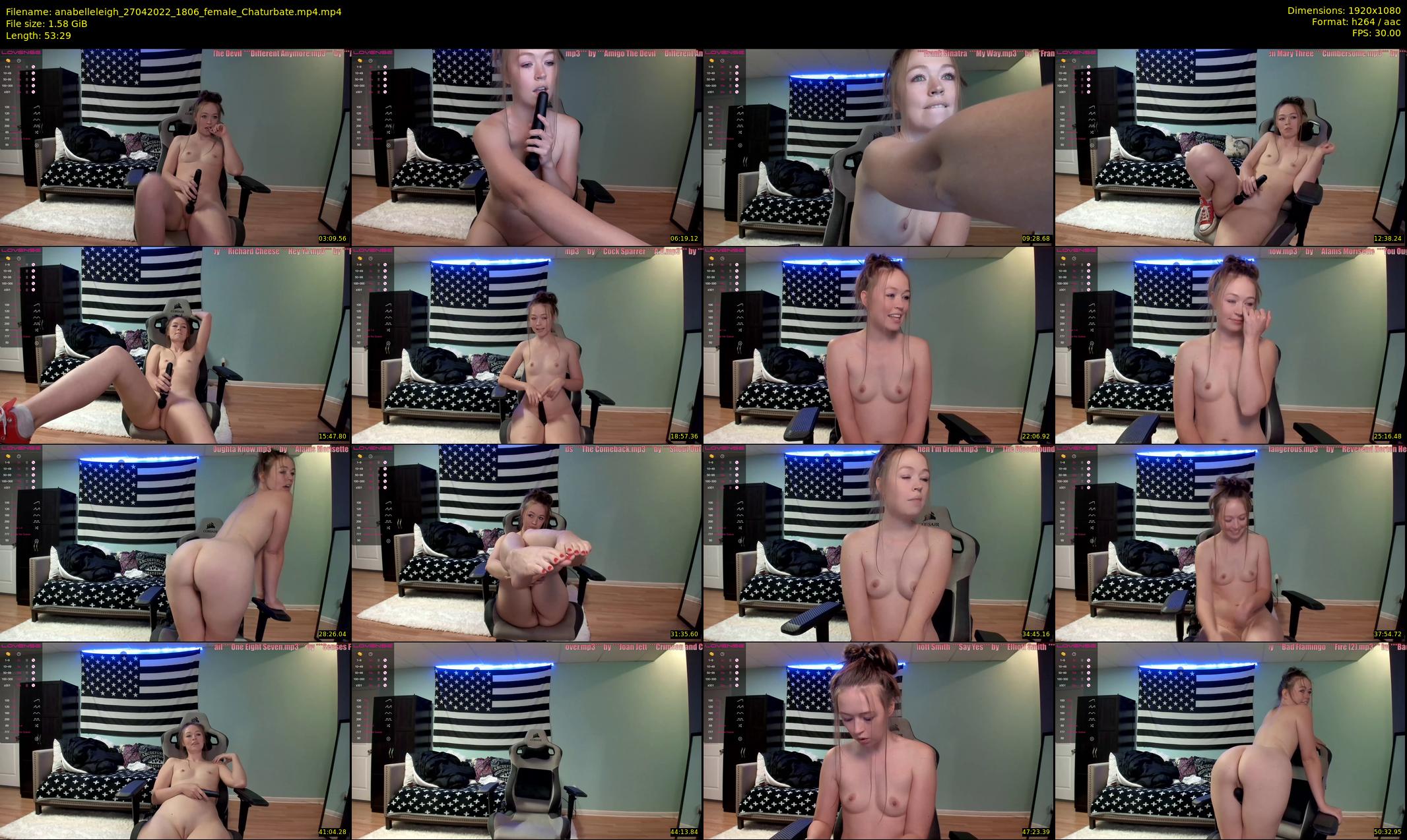 anabelleleigh — 54 minute Chaturbate female cam show recording, 1080p, Apr 27, 2022