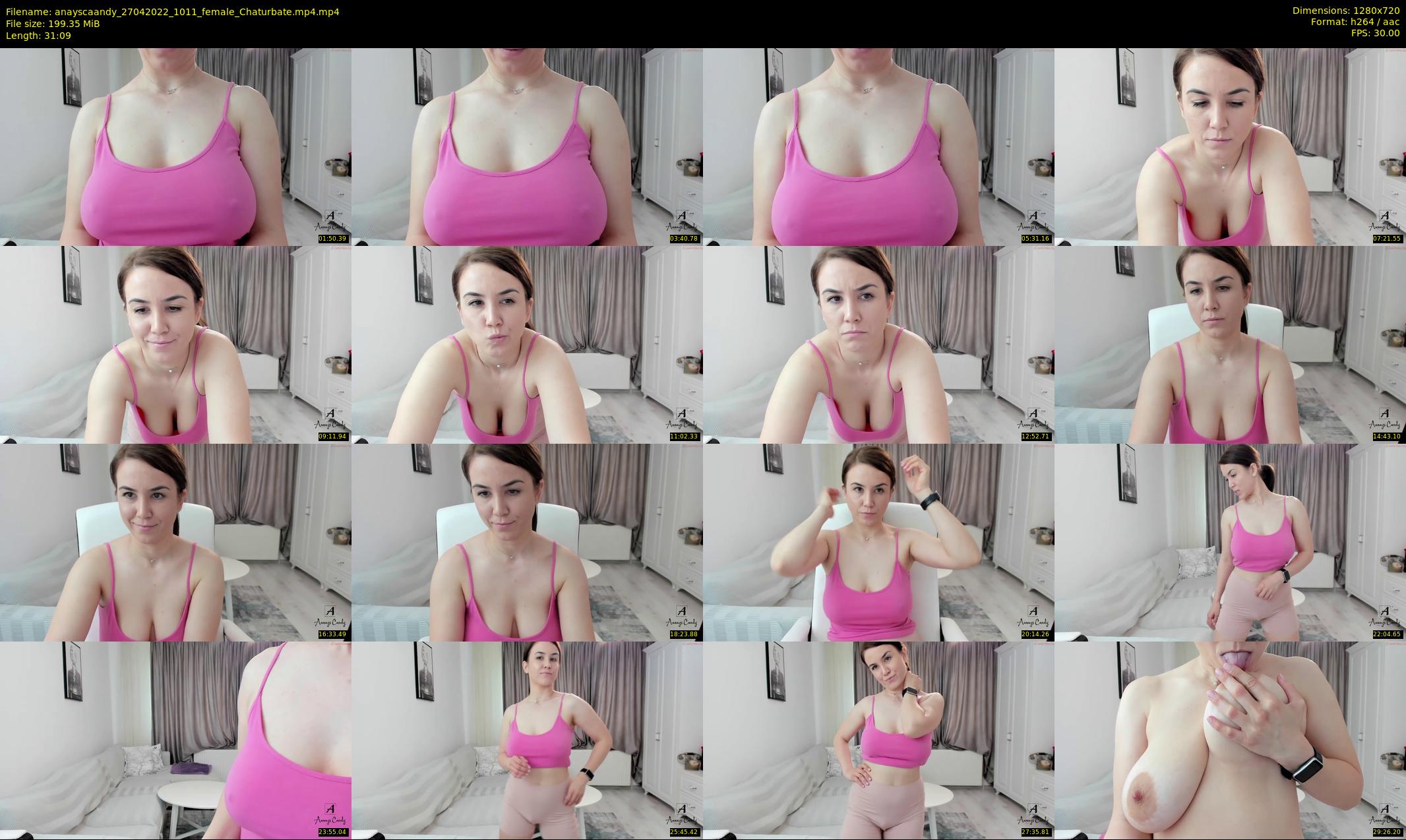 anayscaandy — 32 minute Chaturbate female cam show recording, 720p, Apr 27, 2022