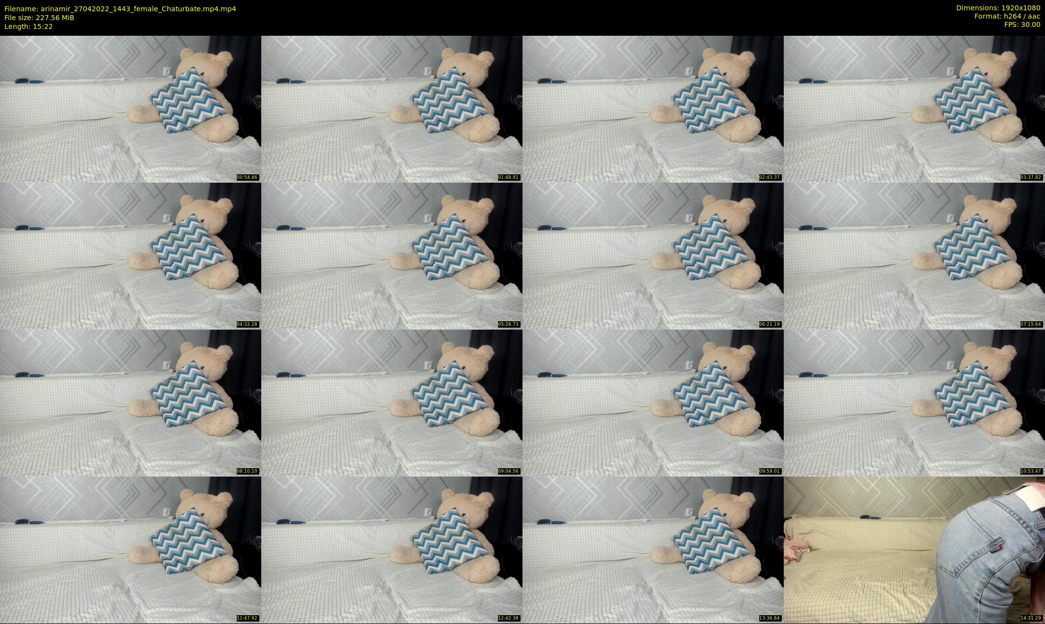 arinamir — 16 minute Chaturbate female cam show recording, 1080p, Apr 27, 2022