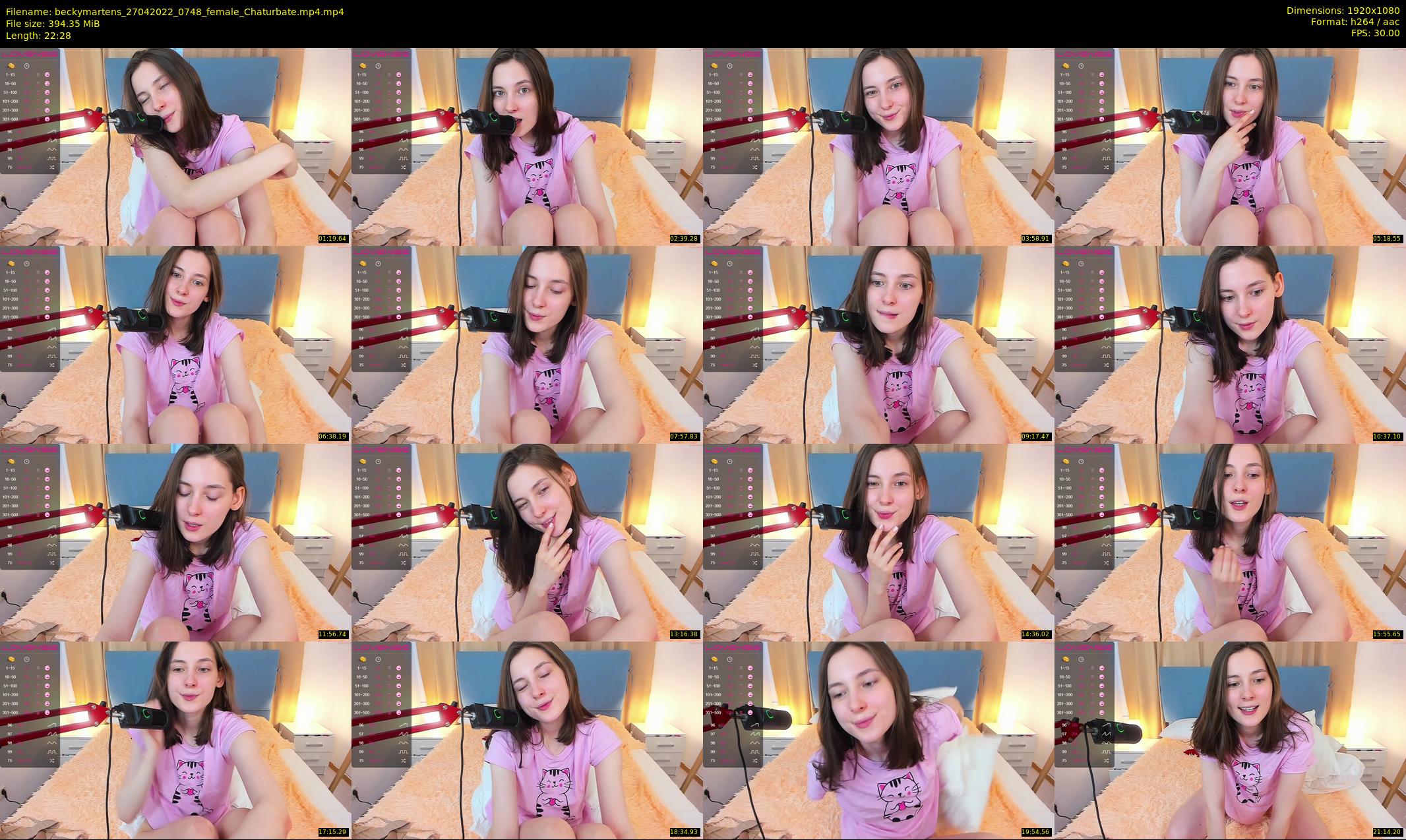 beckymartens — 23 minute Chaturbate female cam show recording, 1080p, Apr 27, 2022
