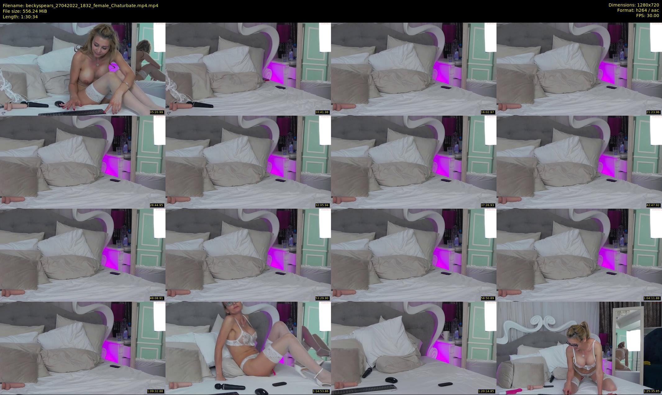 beckyspears — 91 minute Chaturbate female cam show recording, 720p, Apr 27, 2022