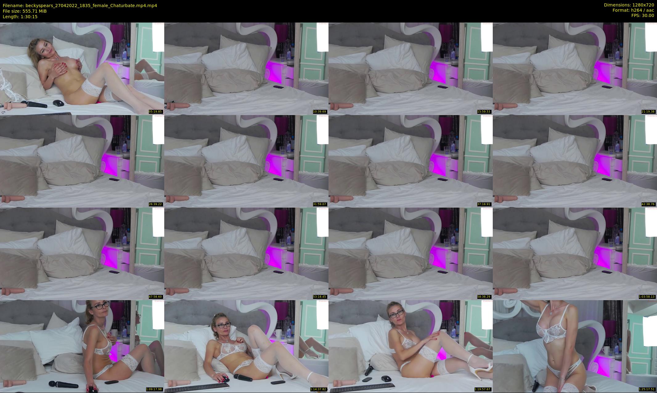 beckyspears — 91 minute Chaturbate female cam show recording, 720p, Apr 27, 2022