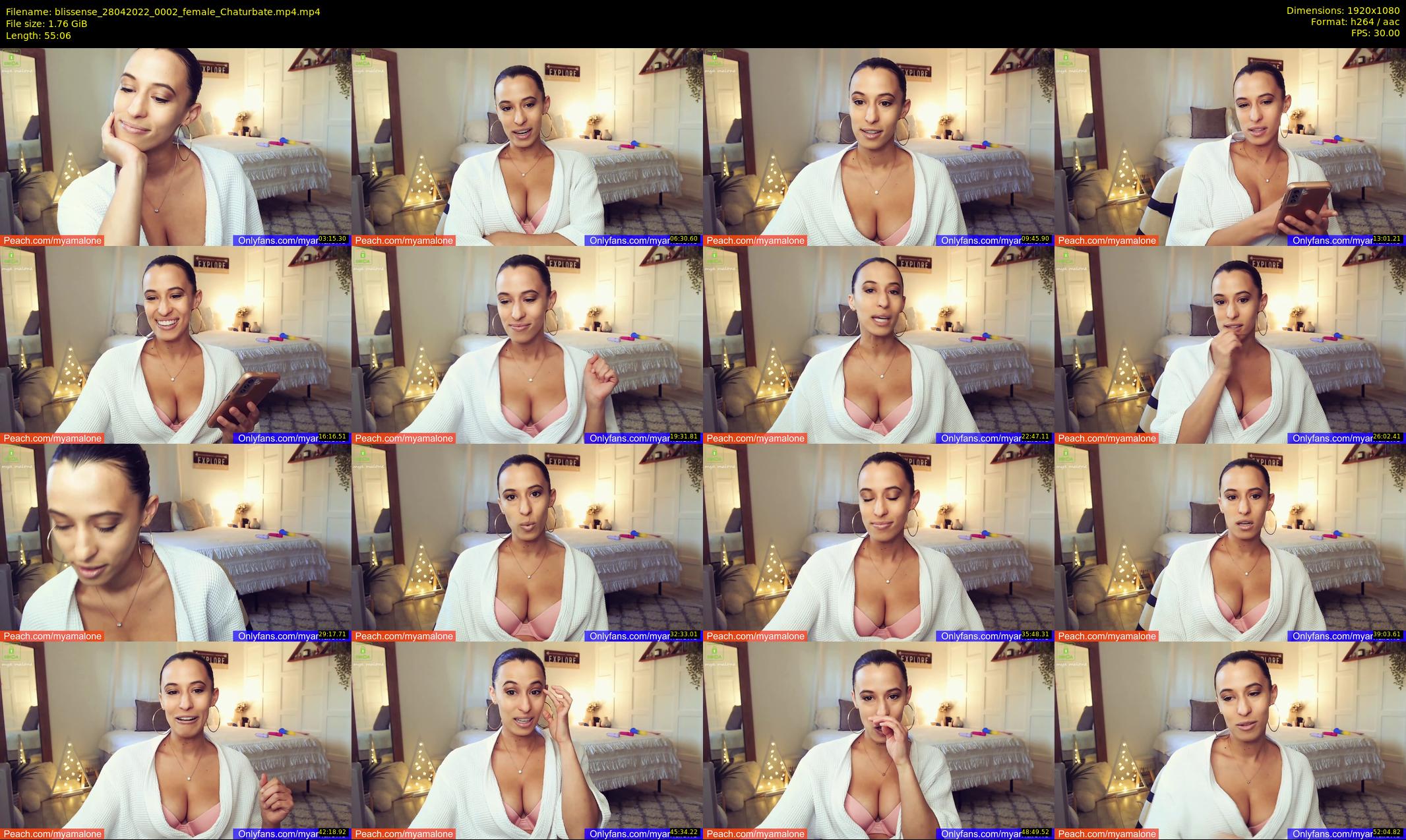 blissense — 56 minute Chaturbate female cam show recording, 1080p, Apr 28, 2022