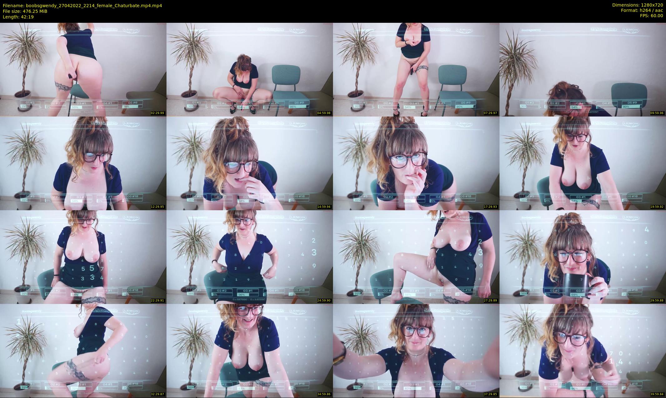 boobsgwendy — 43 minute Chaturbate female cam show recording, 720p, Apr 27, 2022