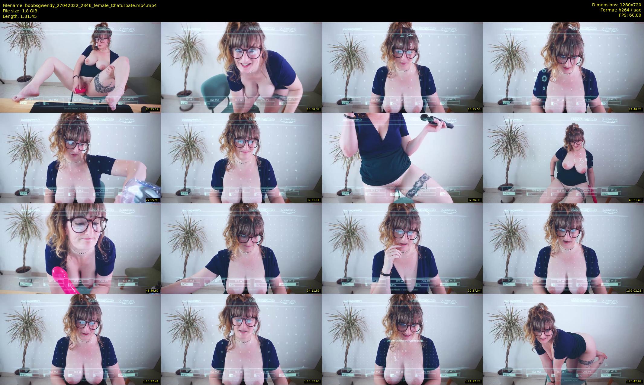 boobsgwendy — 92 minute Chaturbate female cam show recording, 720p, Apr 27, 2022