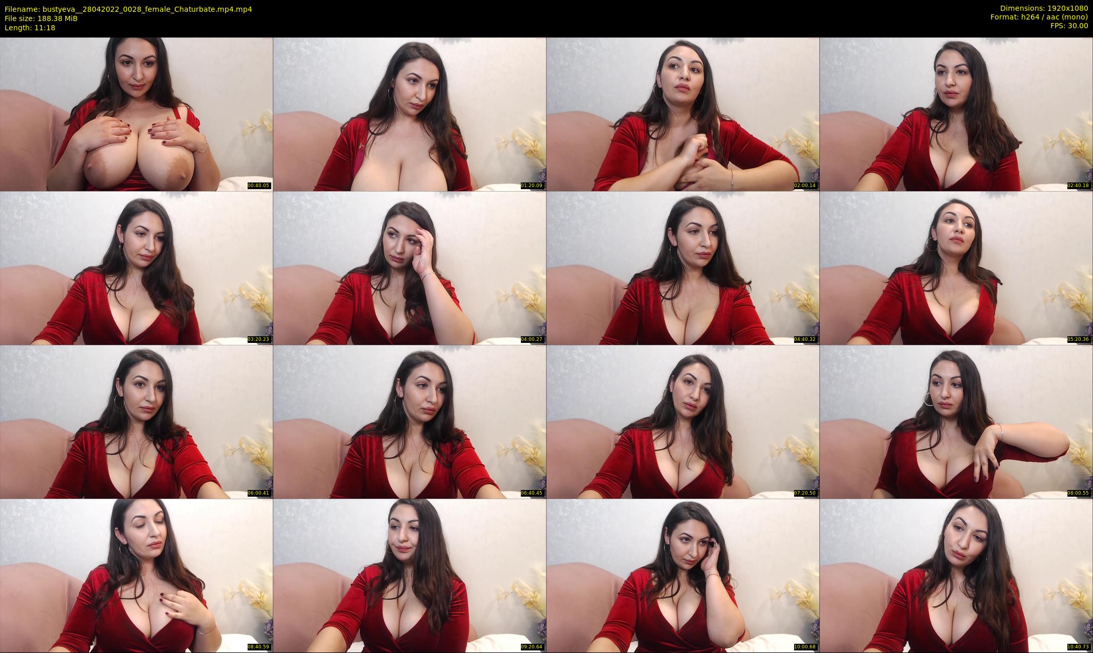bustyeva_ — 12 minute Chaturbate female cam show recording, 1080p, Apr 28, 2022