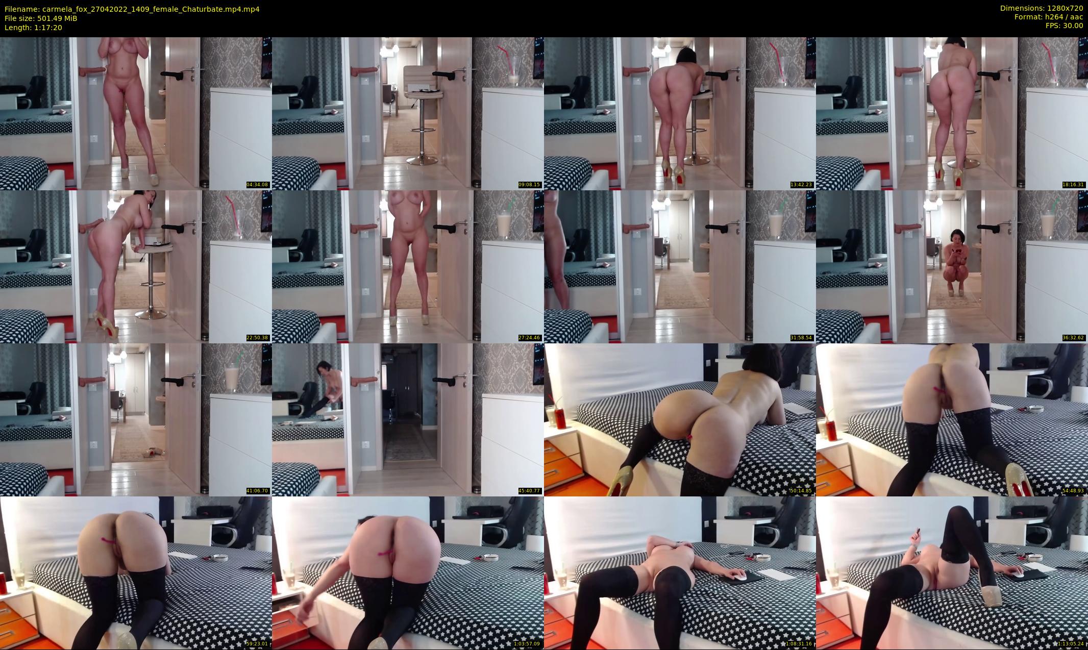 carmela_fox — 78 minute Chaturbate female cam show recording, 720p, Apr 27, 2022