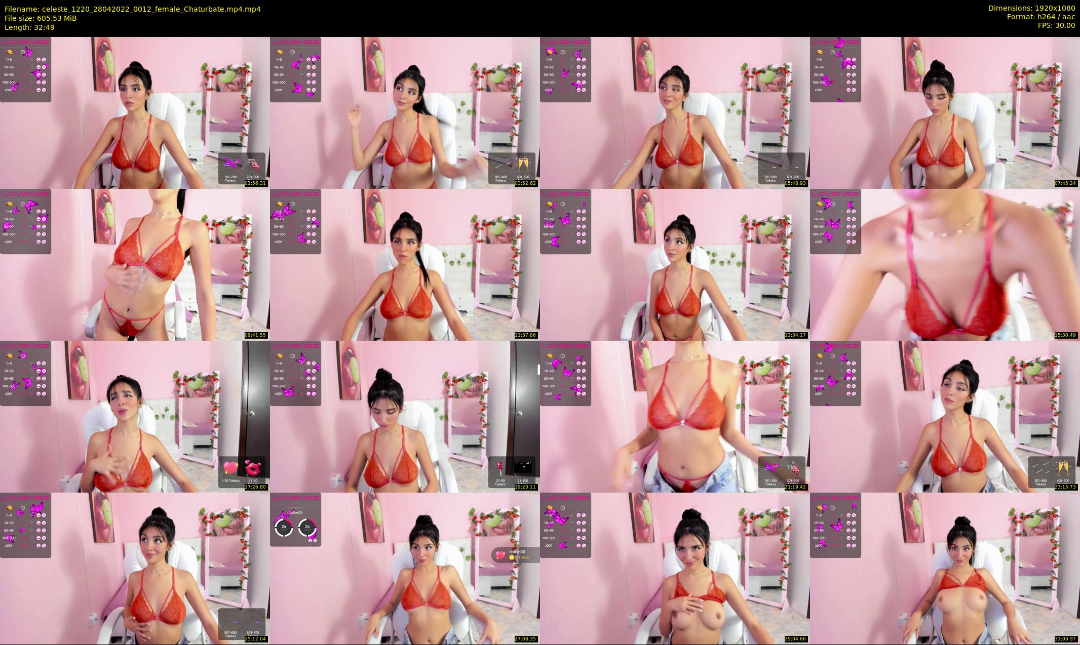 celeste_1220 — 33 minute Chaturbate female cam show recording, 1080p, Apr 28, 2022