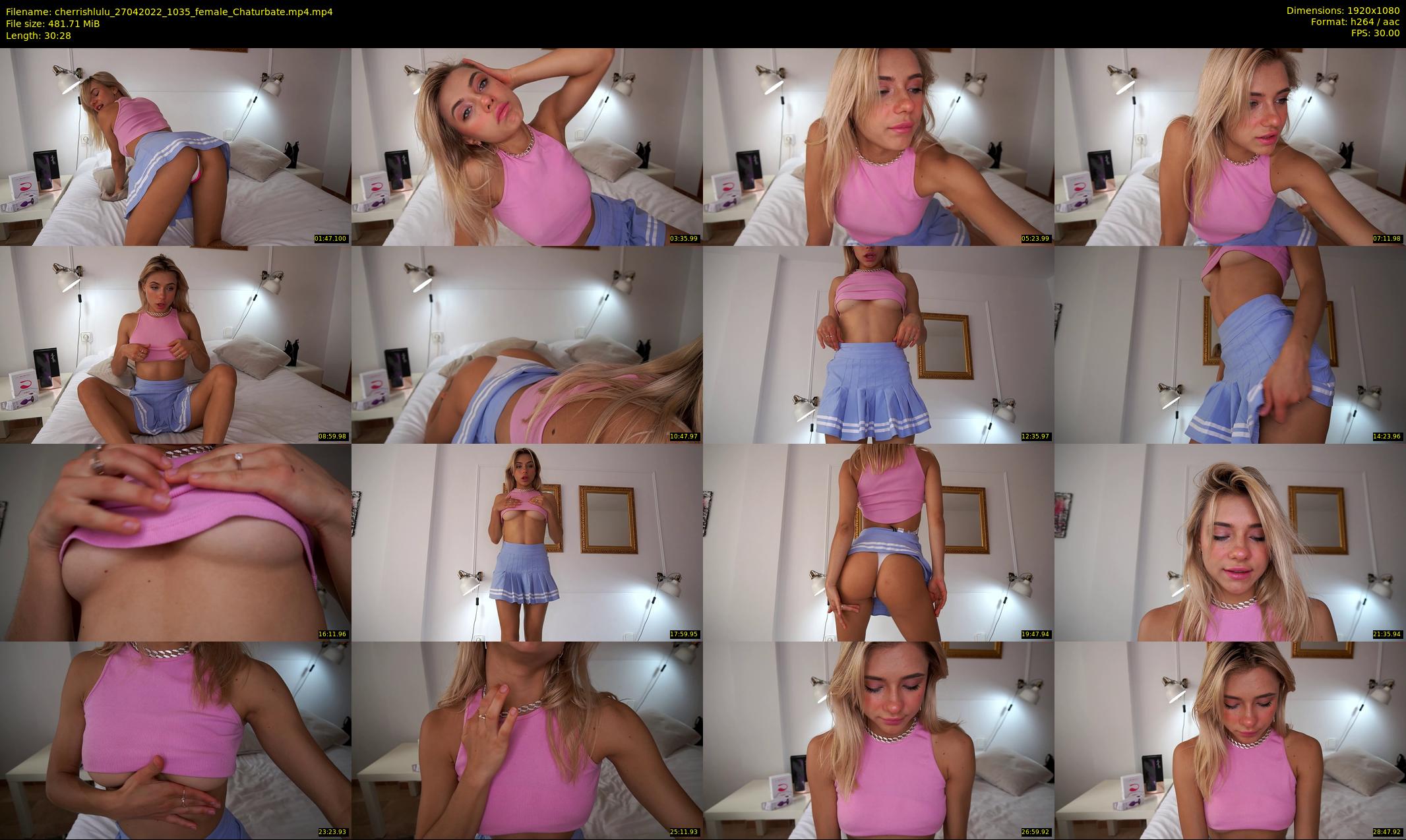 cherrishlulu — 31 minute Chaturbate female cam show recording, 1080p, Apr 27, 2022