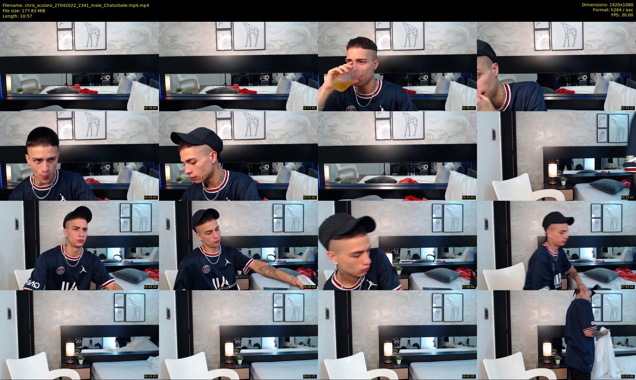 chris_scolaro — 11 minute Chaturbate male cam show recording, 1080p, Apr 27, 2022