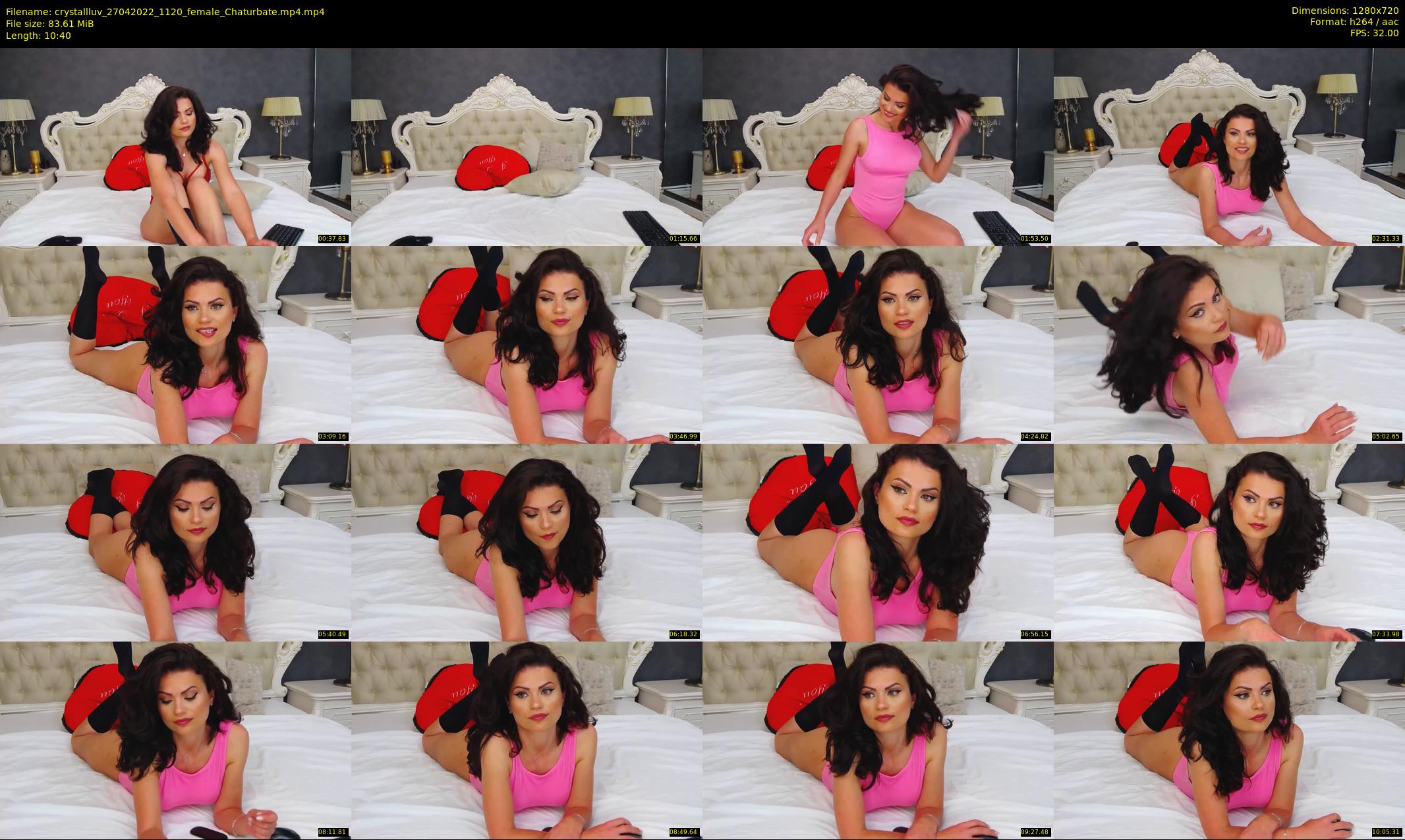 crystallluv — 11 minute Chaturbate female cam show recording, 720p, Apr 27, 2022