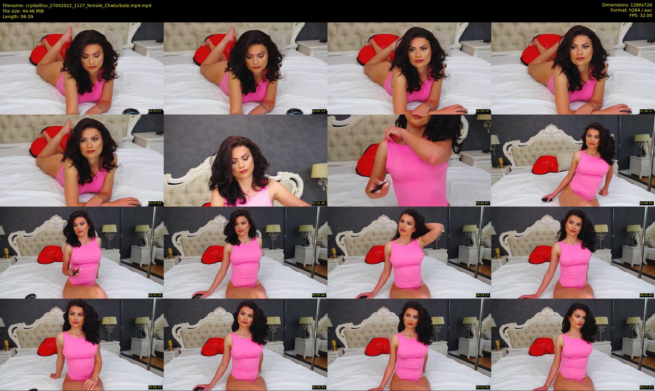 crystallluv — 7 minute Chaturbate female cam show recording, 720p, Apr 27, 2022