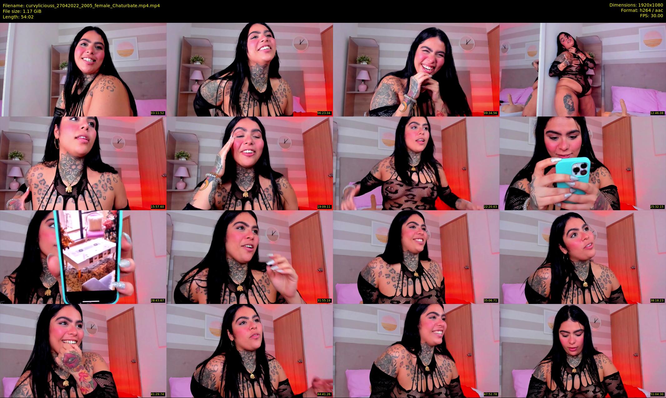 curvyliciouss — 55 minute Chaturbate female cam show recording, 1080p, Apr 27, 2022