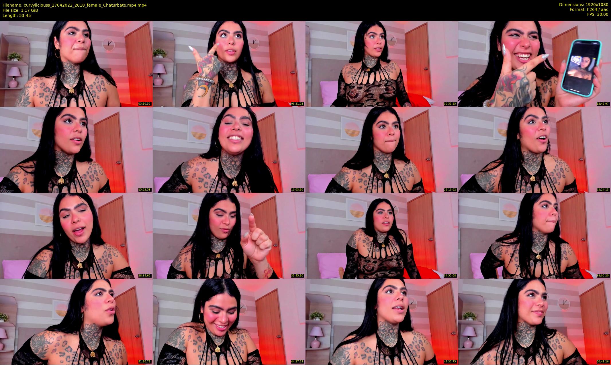 curvyliciouss — 54 minute Chaturbate female cam show recording, 1080p, Apr 27, 2022