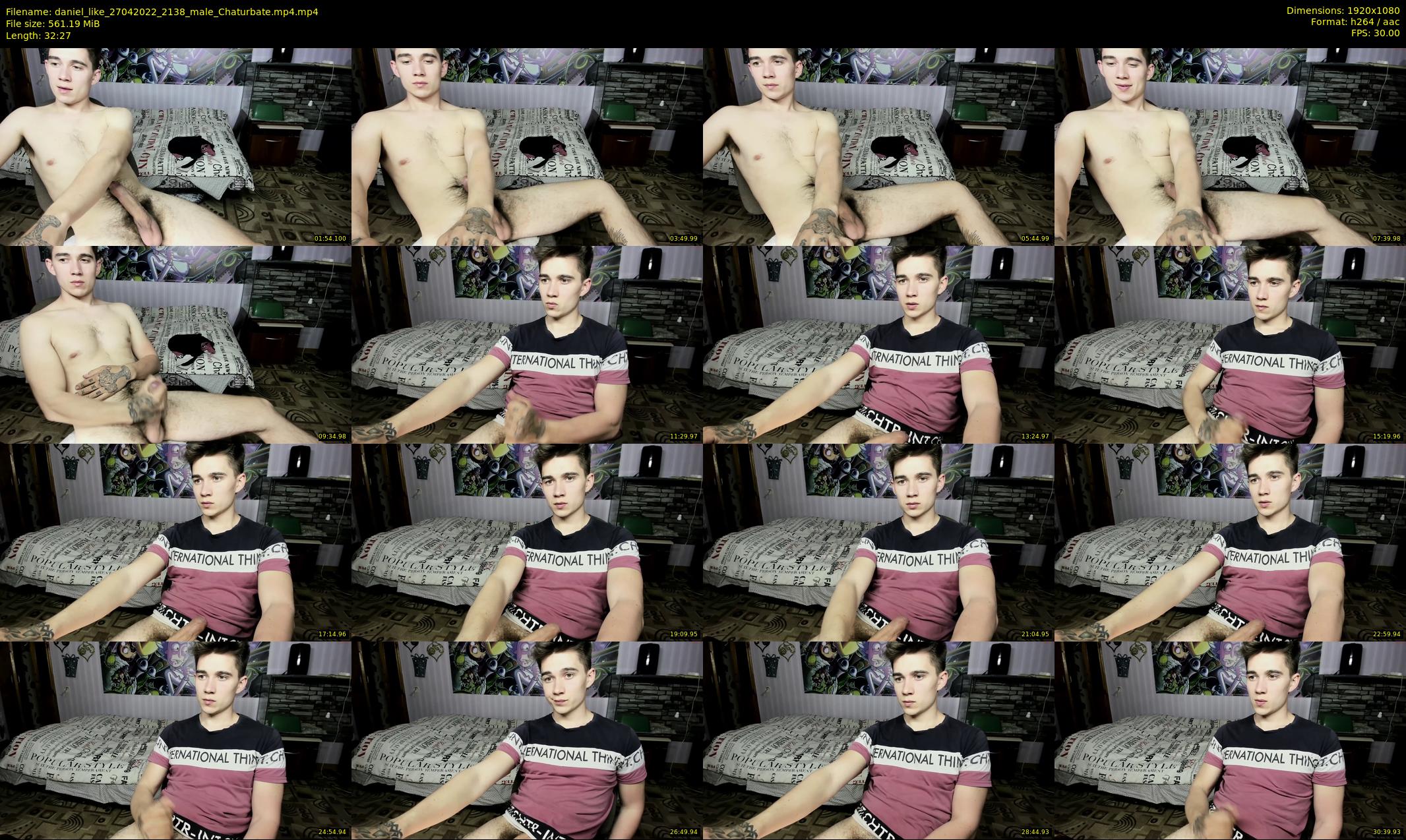 daniel_like — 33 minute Chaturbate male cam show recording, 1080p, Apr 27, 2022