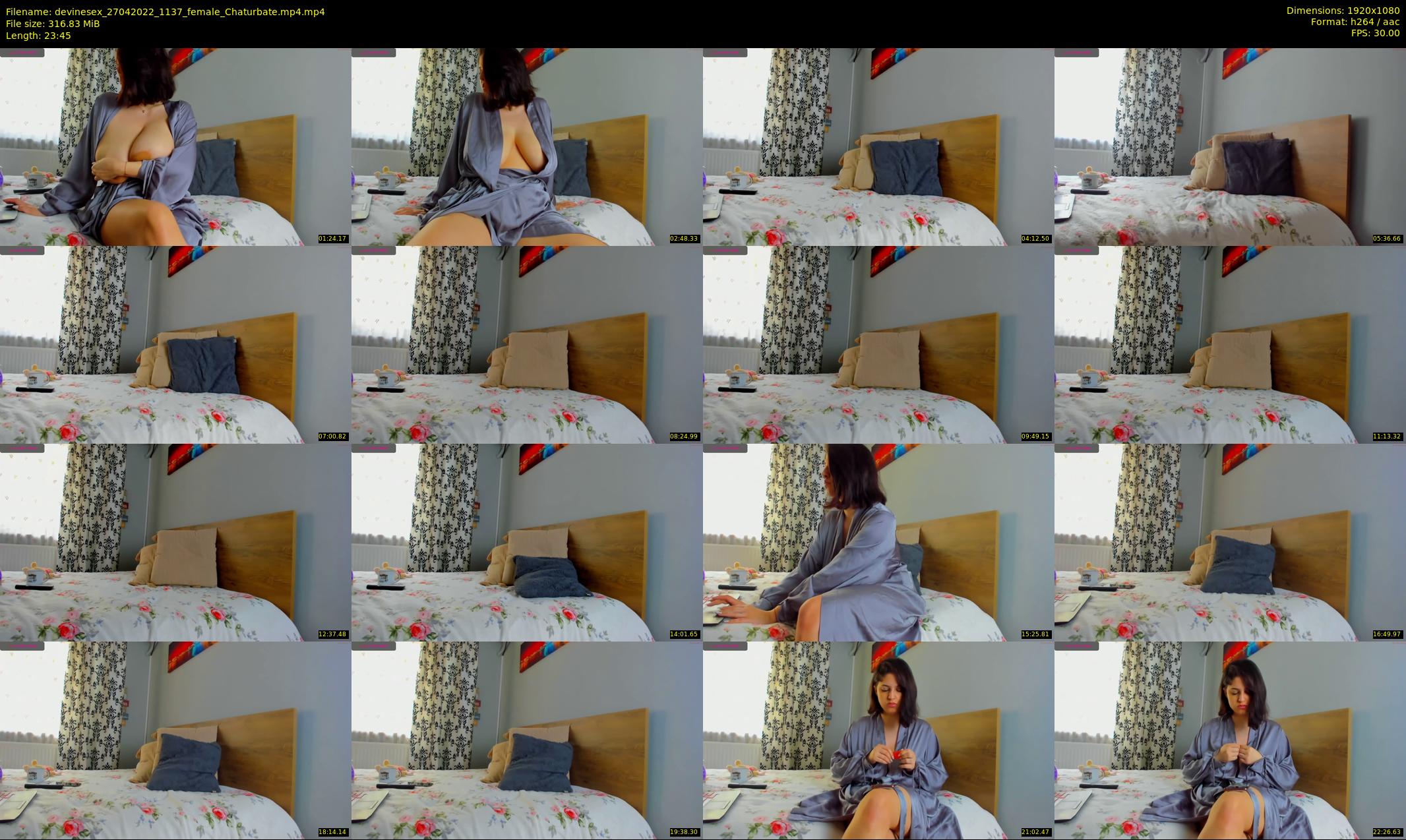 devinesex — 24 minute Chaturbate female cam show recording, 1080p, Apr 27, 2022