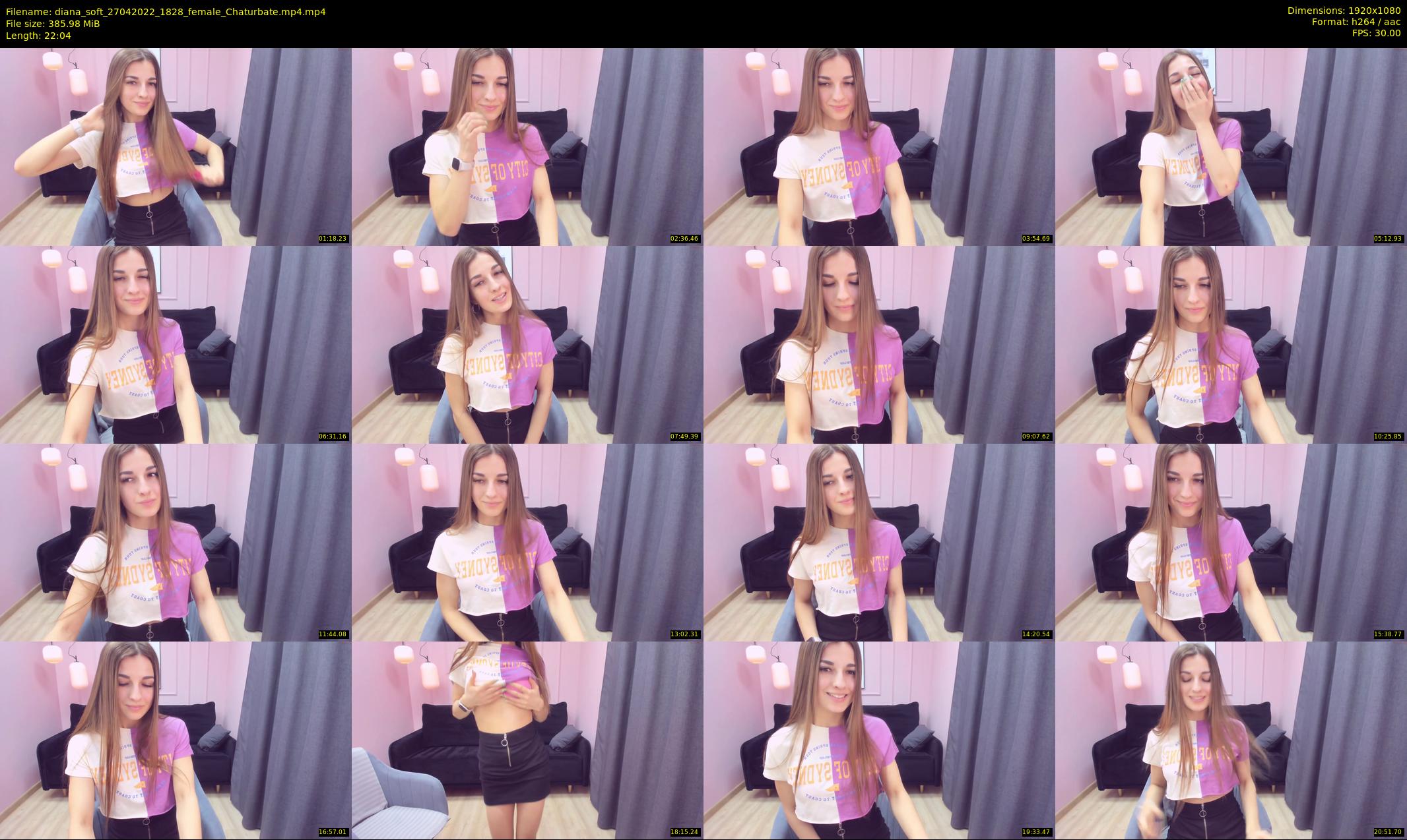 diana_soft — 23 minute Chaturbate female cam show recording, 1080p, Apr 27, 2022