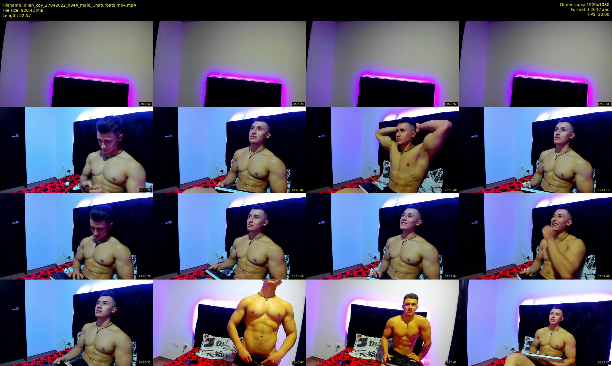 dilan_coy — 53 minute Chaturbate male cam show recording, 1080p, Apr 27, 2022