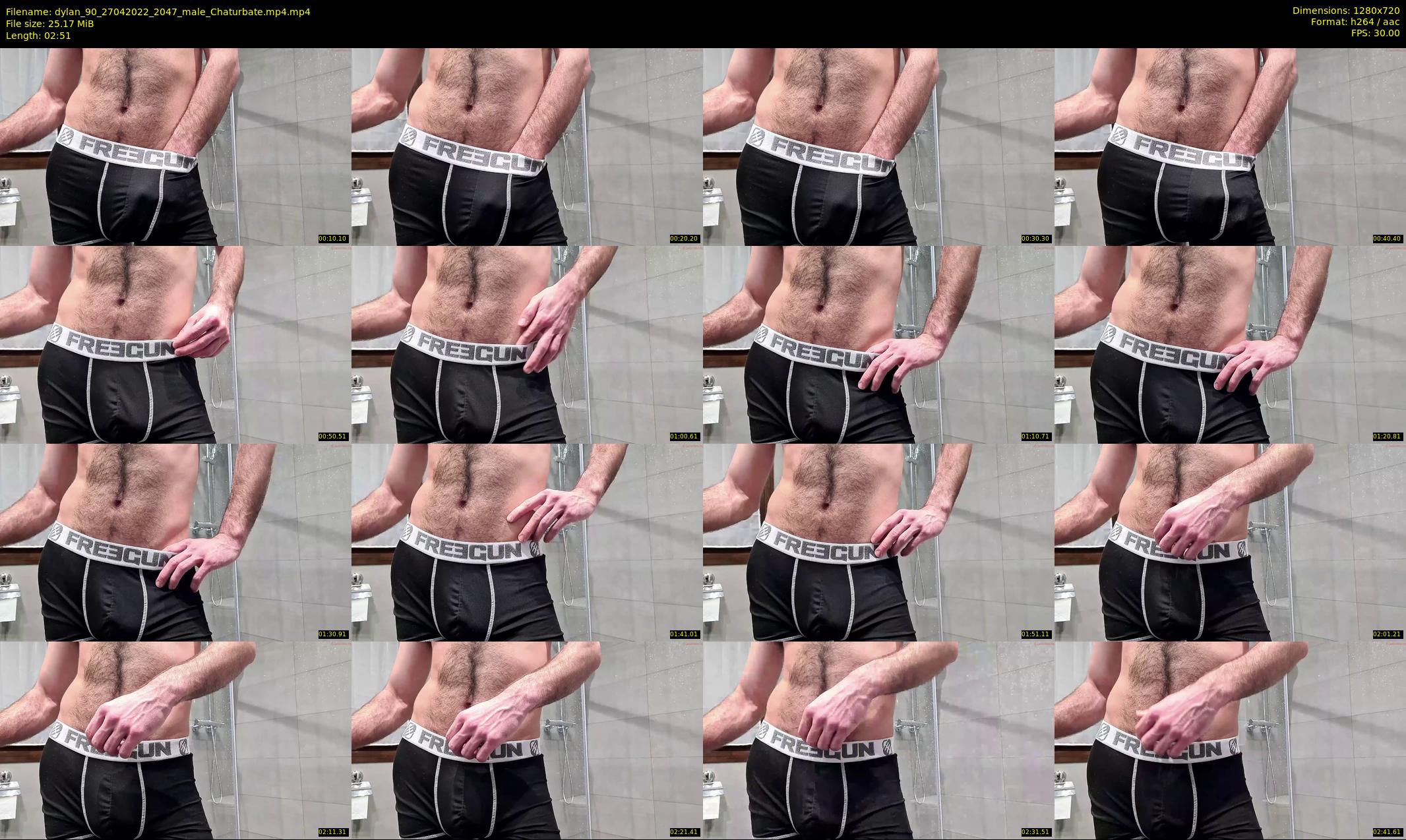 dylan_90 — 3 minute Chaturbate male cam show recording, 720p, Apr 27, 2022