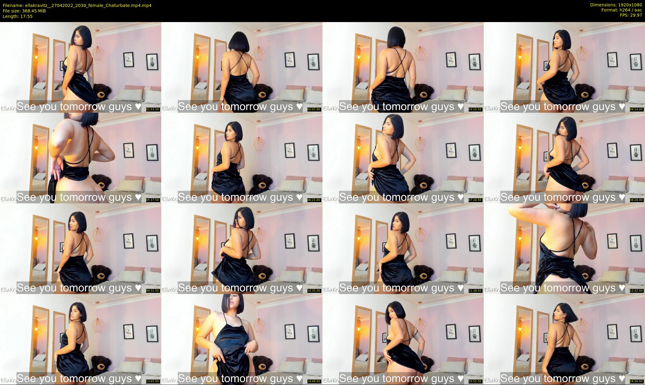 ellakravitz_ — 18 minute Chaturbate female cam show recording, 1080p, Apr 27, 2022