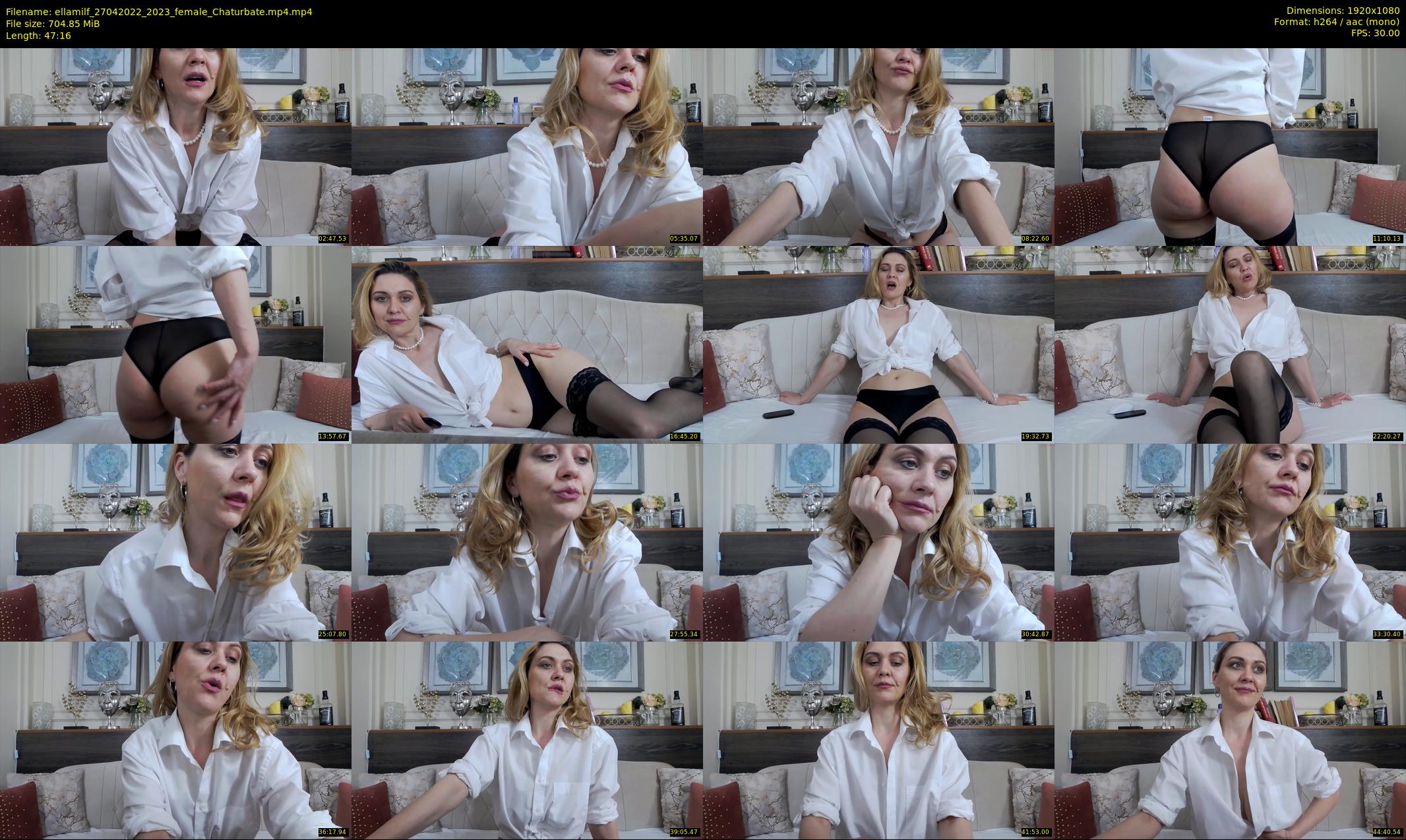 ellamilf — 48 minute Chaturbate female cam show recording, 1080p, Apr 27, 2022