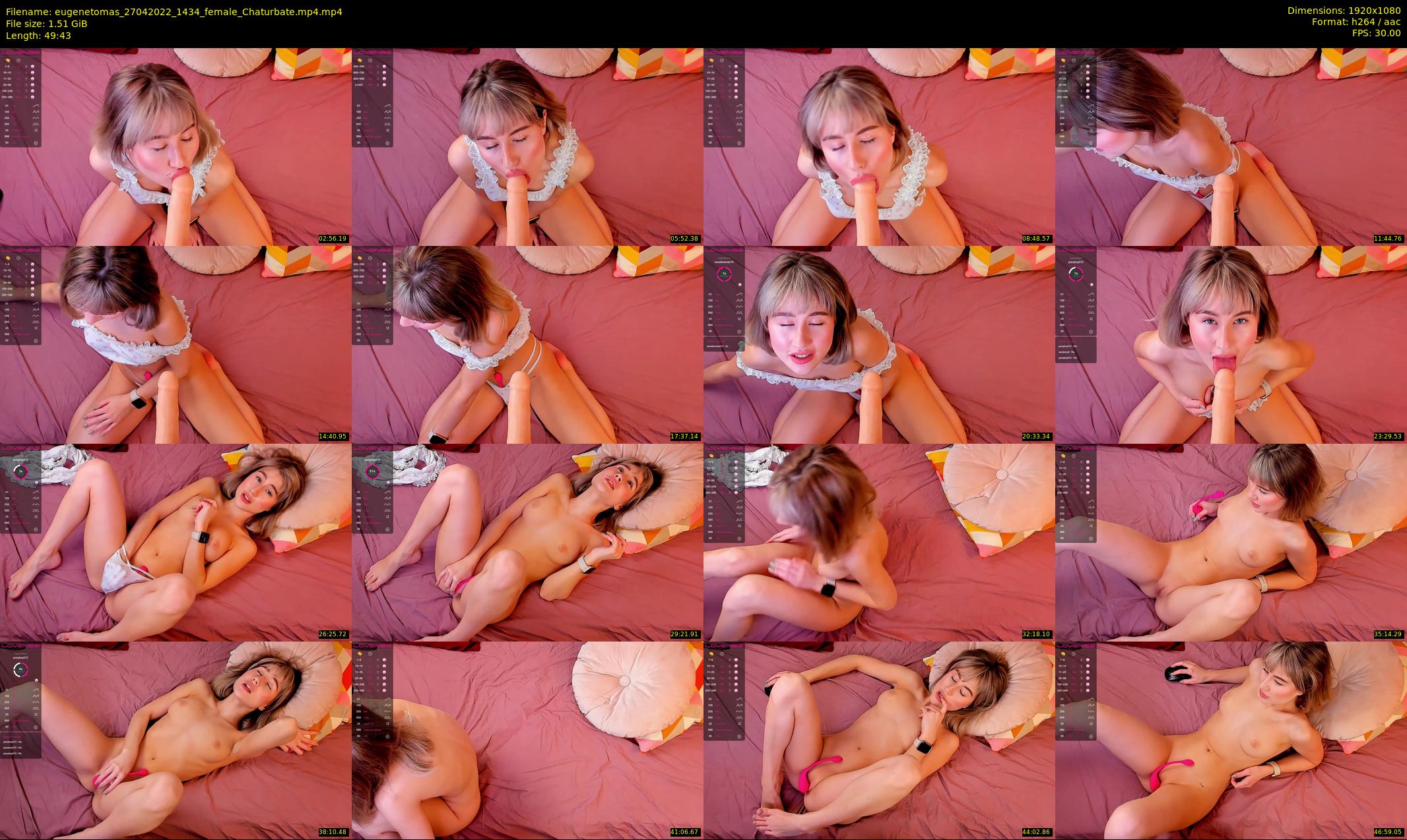 eugenetomas — 50 minute Chaturbate couple cam show recording, 1080p, Apr 27, 2022