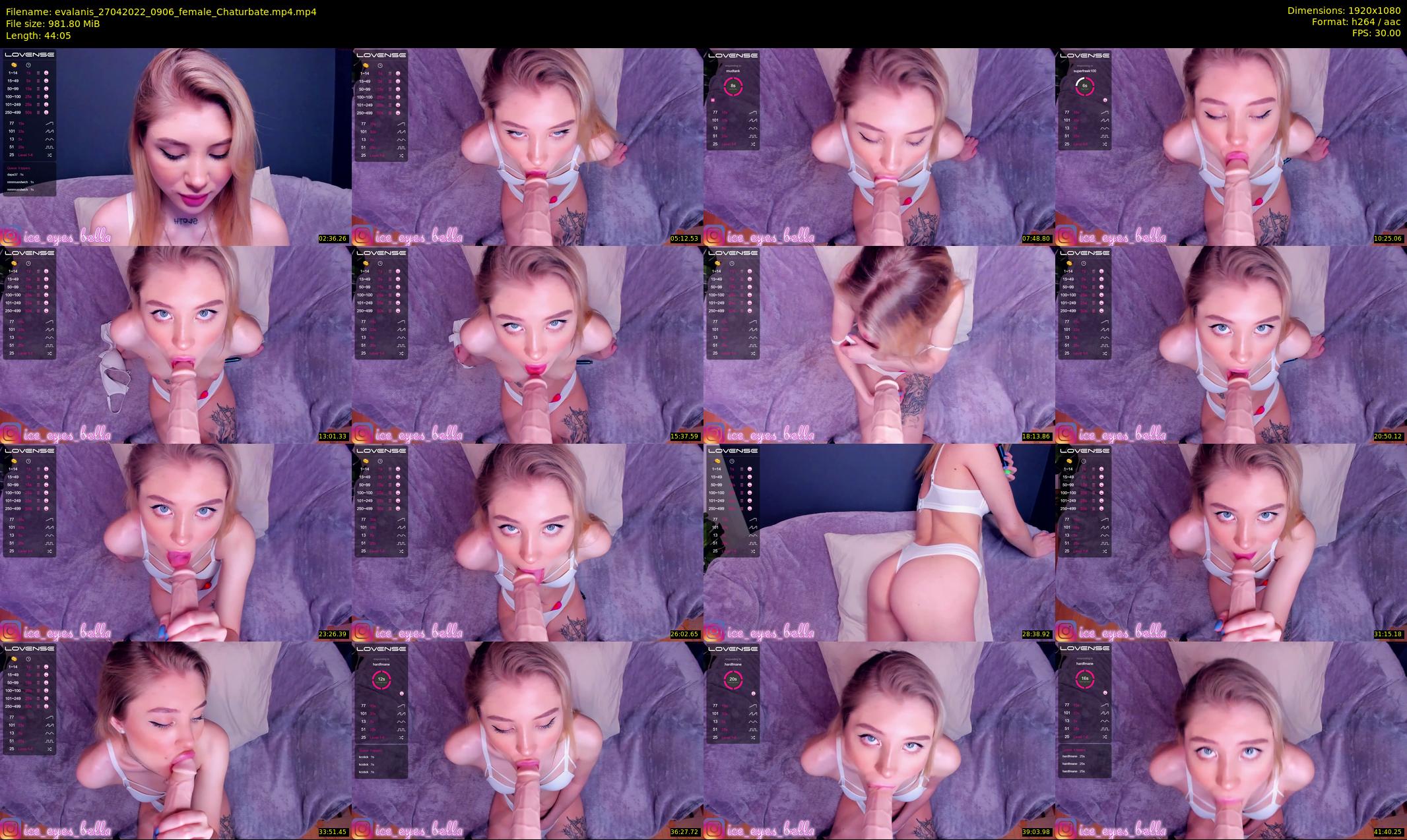evalanis — 45 minute Chaturbate couple cam show recording, 1080p, Apr 27, 2022