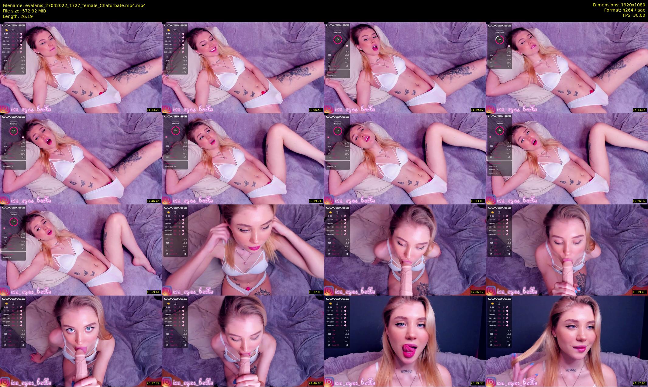 evalanis — 27 minute Chaturbate couple cam show recording, 1080p, Apr 27, 2022