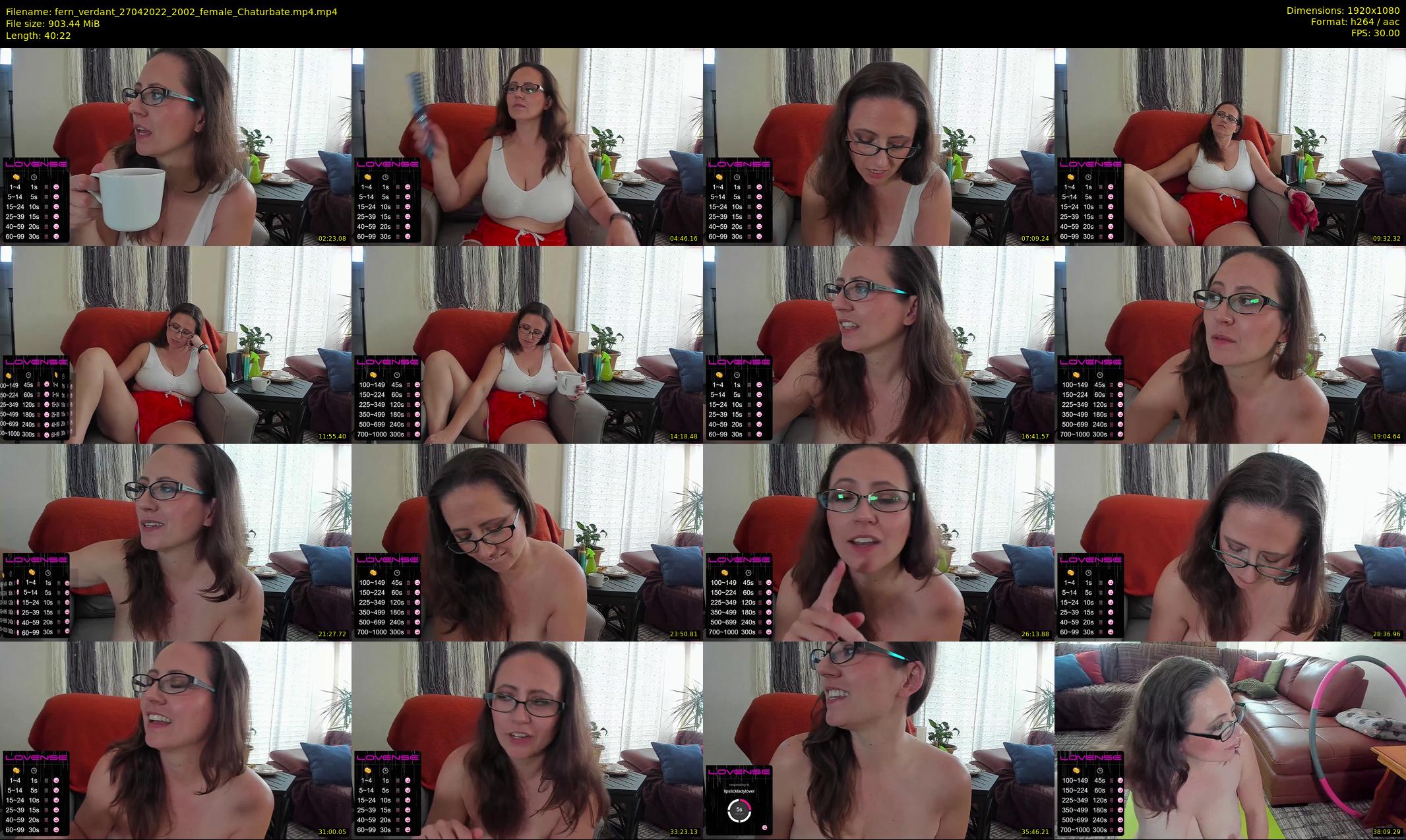 fern_verdant — 41 minute Chaturbate female cam show recording, 1080p, Apr 27, 2022