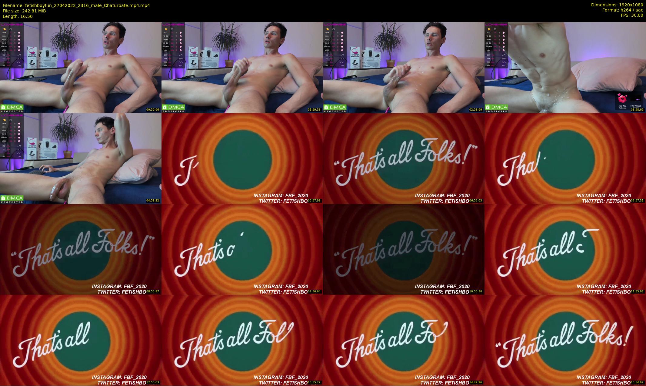 fetishboyfun — 17 minute Chaturbate male cam show recording, 1080p, Apr 27, 2022