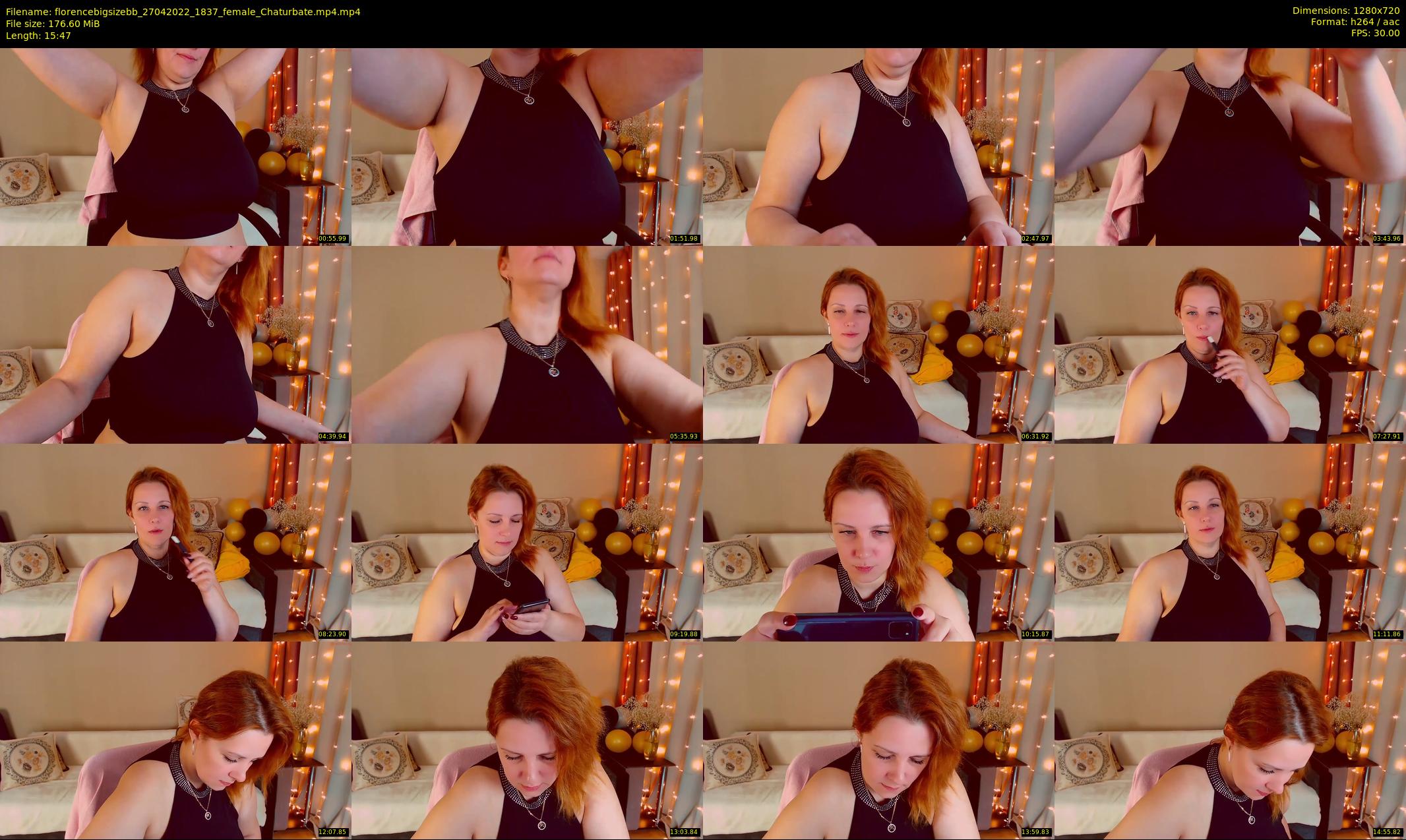 florencebigsizebb — 16 minute Chaturbate female cam show recording, 720p, Apr 27, 2022
