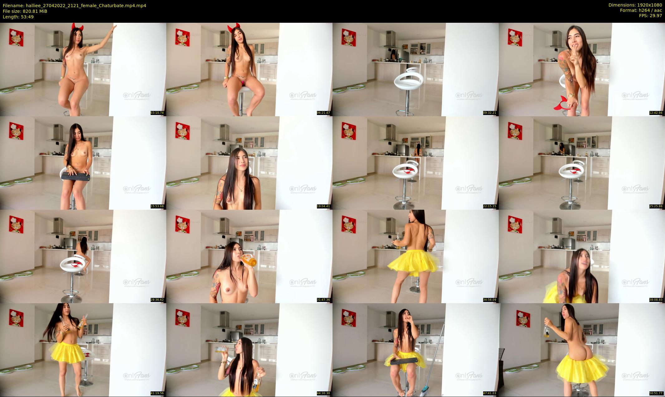 halliee — 54 minute Chaturbate couple cam show recording, 1080p, Apr 27, 2022