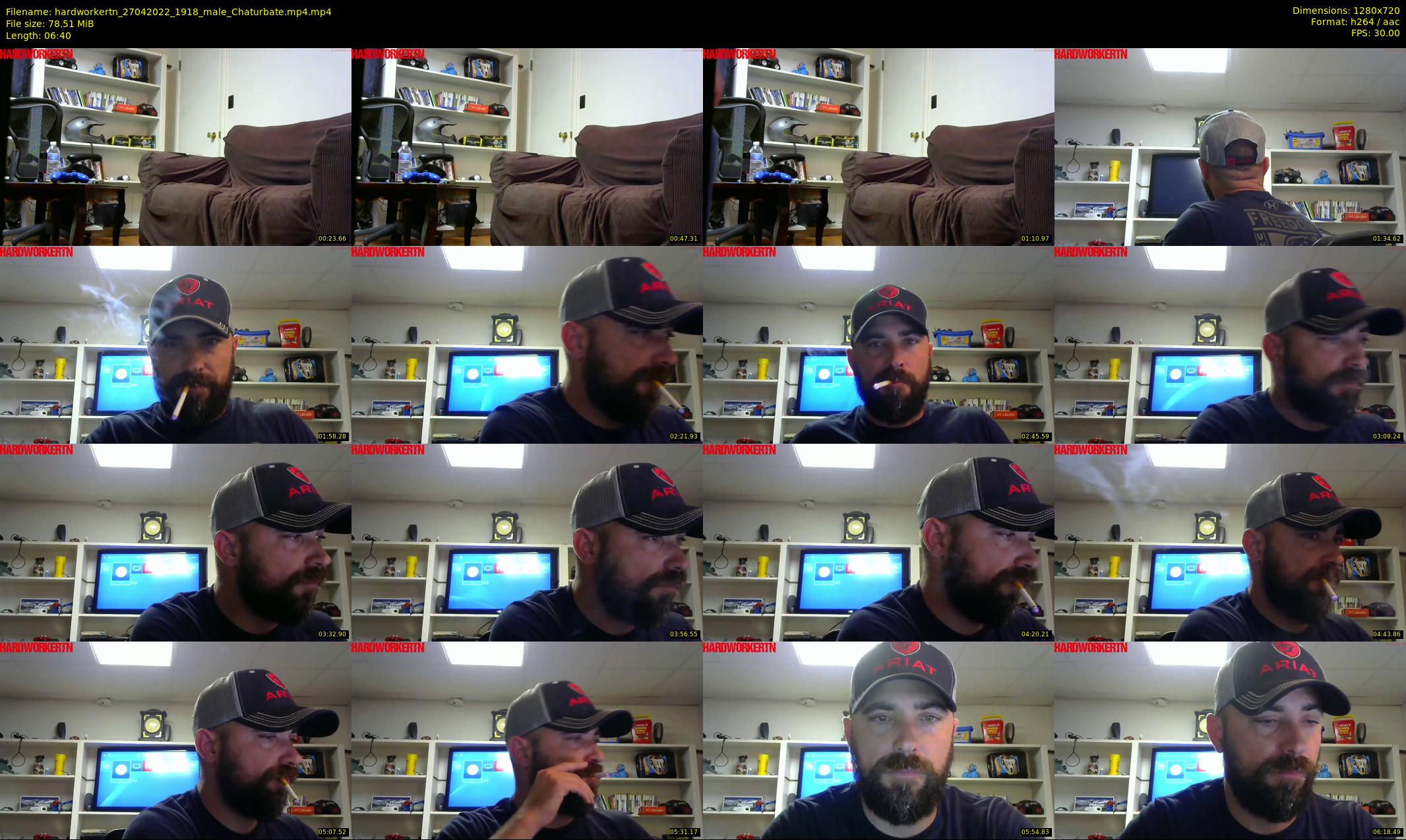 hardworkertn — 7 minute Chaturbate male cam show recording, 720p, Apr 27, 2022