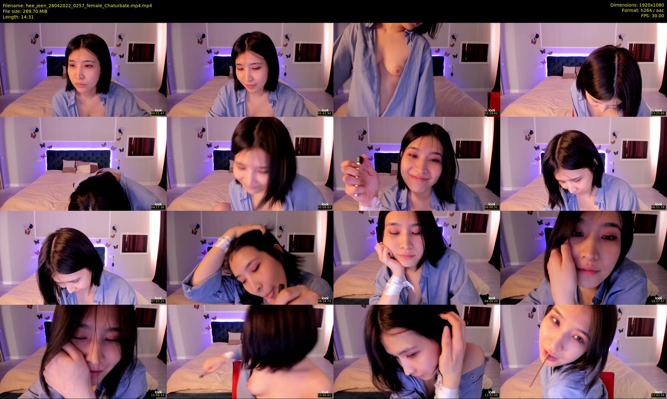 hee_jeen — 15 minute Chaturbate female cam show recording, 1080p, Apr 28, 2022