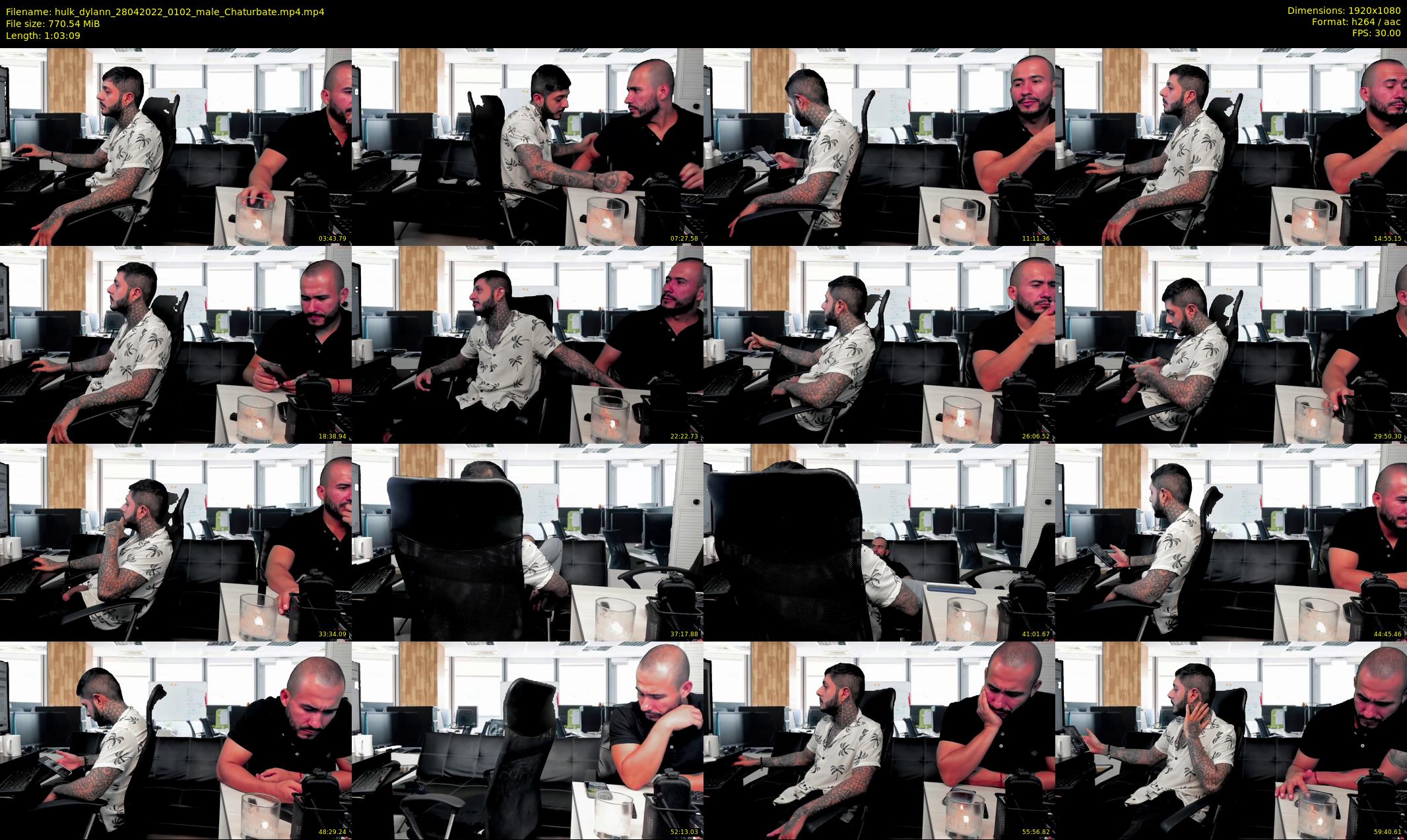 hulk_dylann — 64 minute Chaturbate male cam show recording, 1080p, Apr 28, 2022