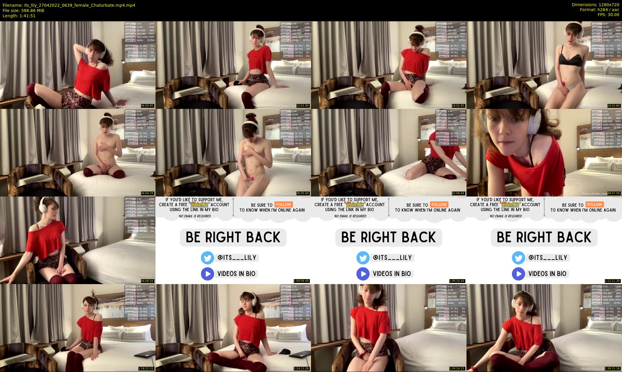 its_lily — 102 minute Chaturbate female cam show recording, 720p, Apr 27, 2022