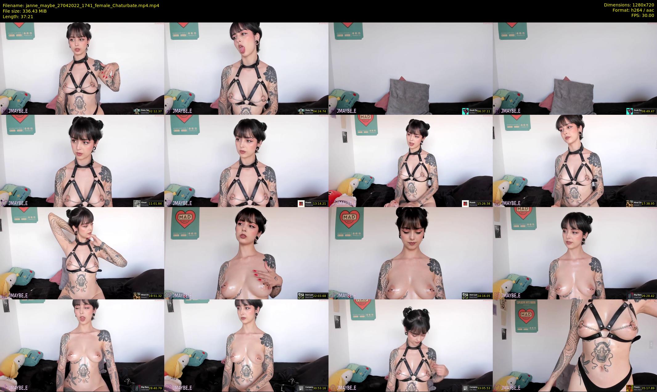 janne_maybe — 38 minute Chaturbate female cam show recording, 720p, Apr 27, 2022