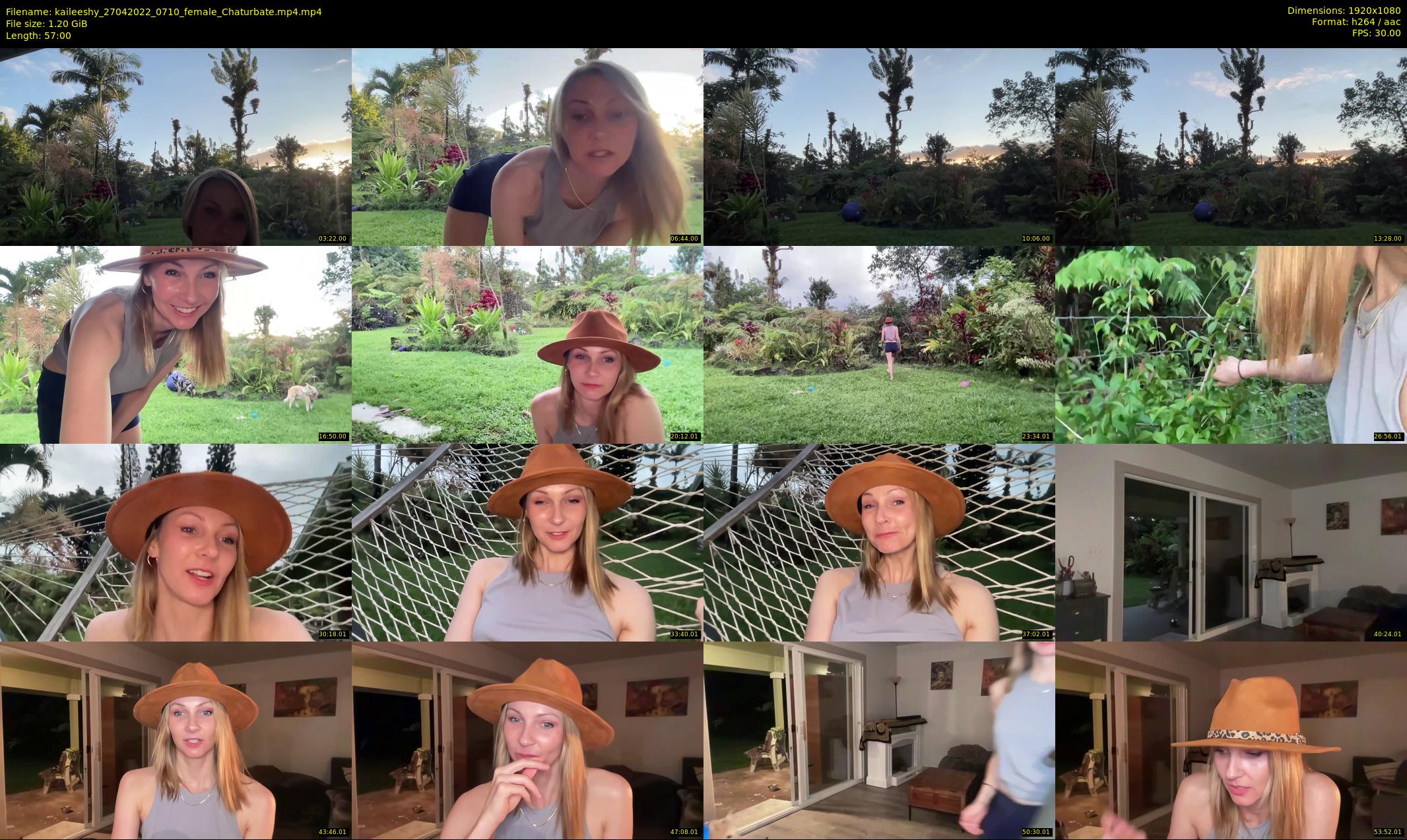 kaileeshy — 57 minute Chaturbate female cam show recording, 1080p, Apr 27, 2022