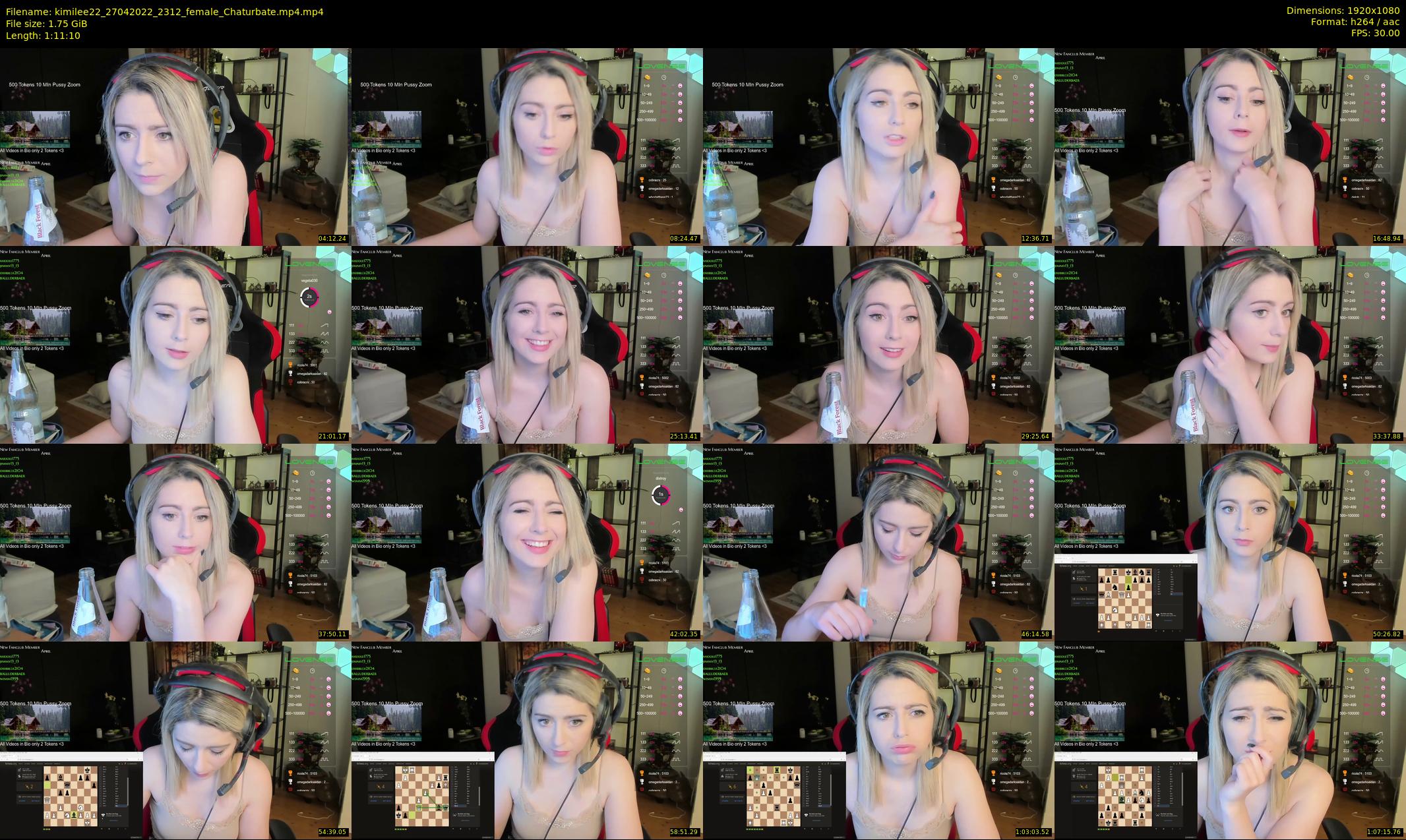 kimilee22 — 72 minute Chaturbate female cam show recording, 1080p, Apr 27, 2022
