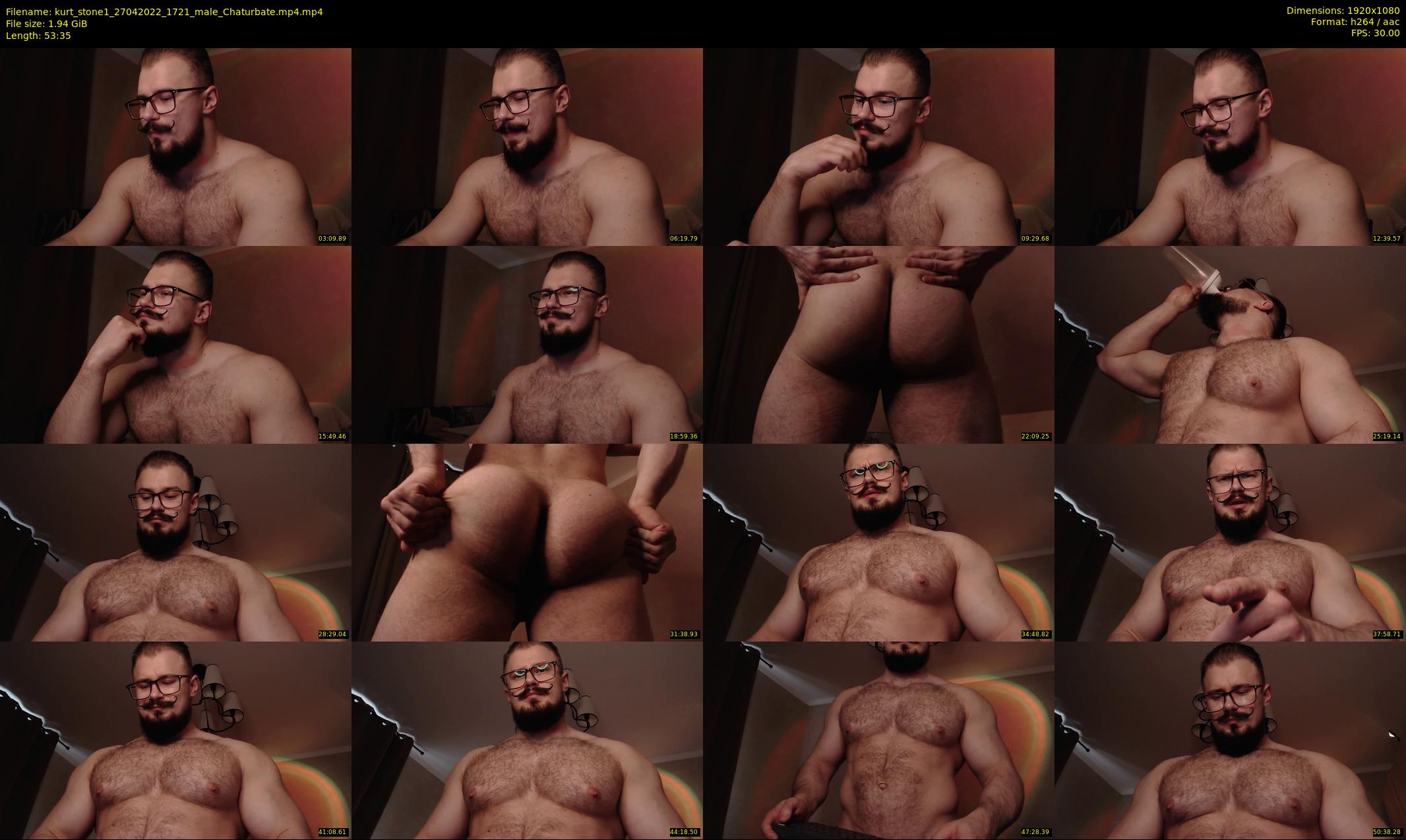 kurt_stone1 — 54 minute Chaturbate male cam show recording, 1080p, Apr 27, 2022