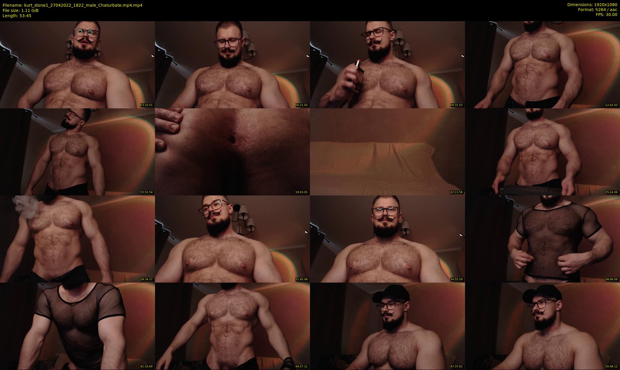 kurt_stone1 — 54 minute Chaturbate male cam show recording, 1080p, Apr 27, 2022